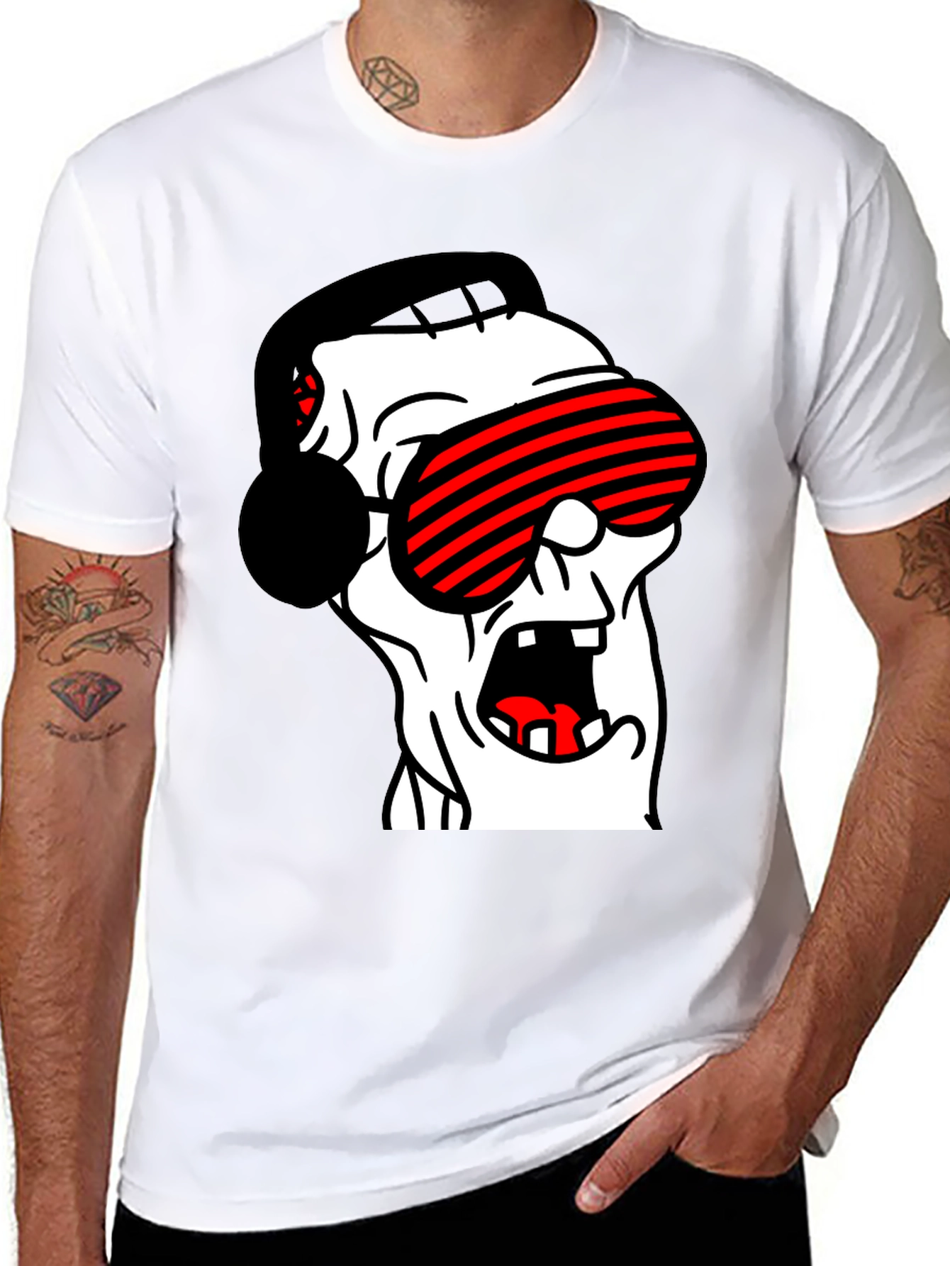 Zombie DJ T-Shirt - Graphic Tee