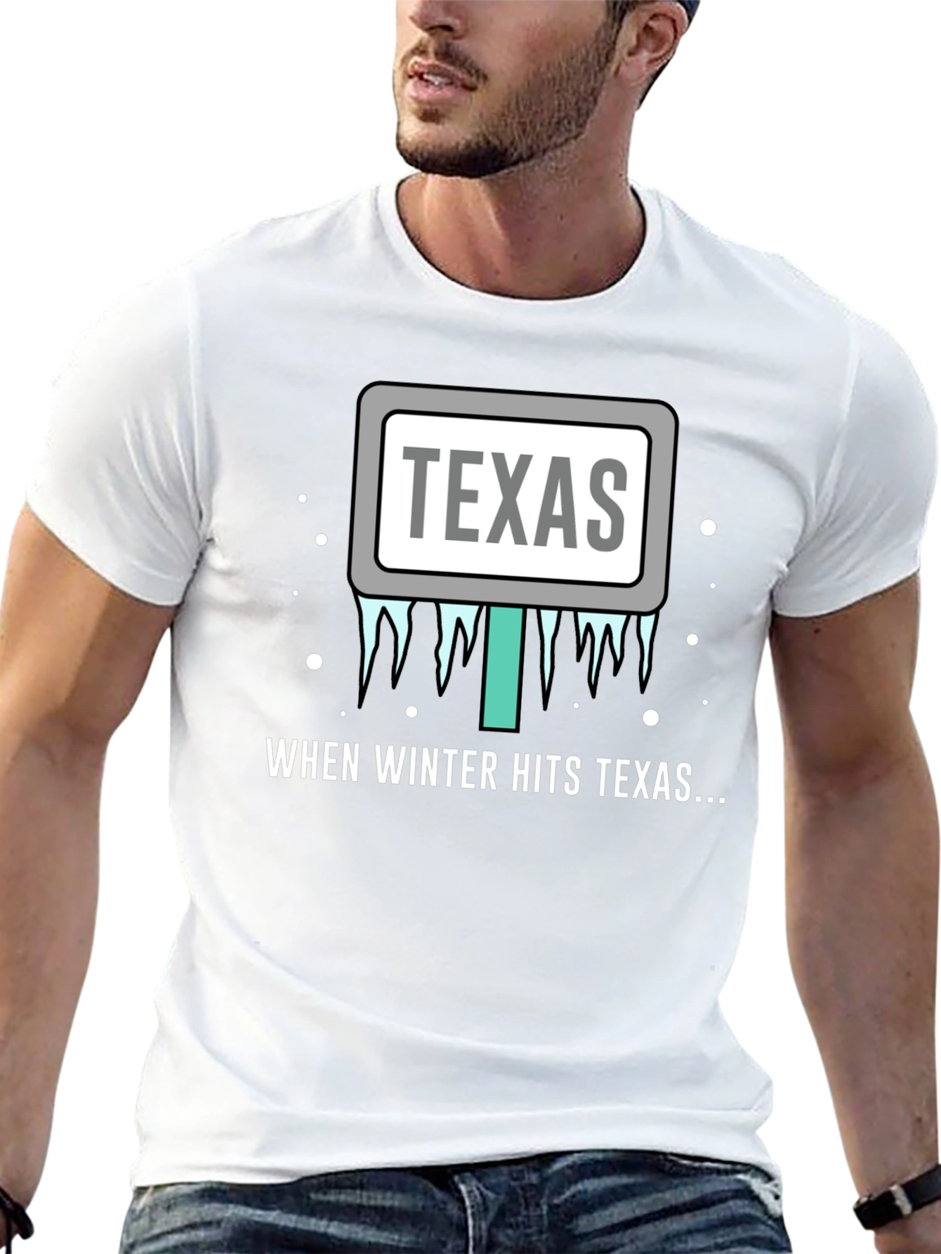 Texas Winter Humor T-Shirt
