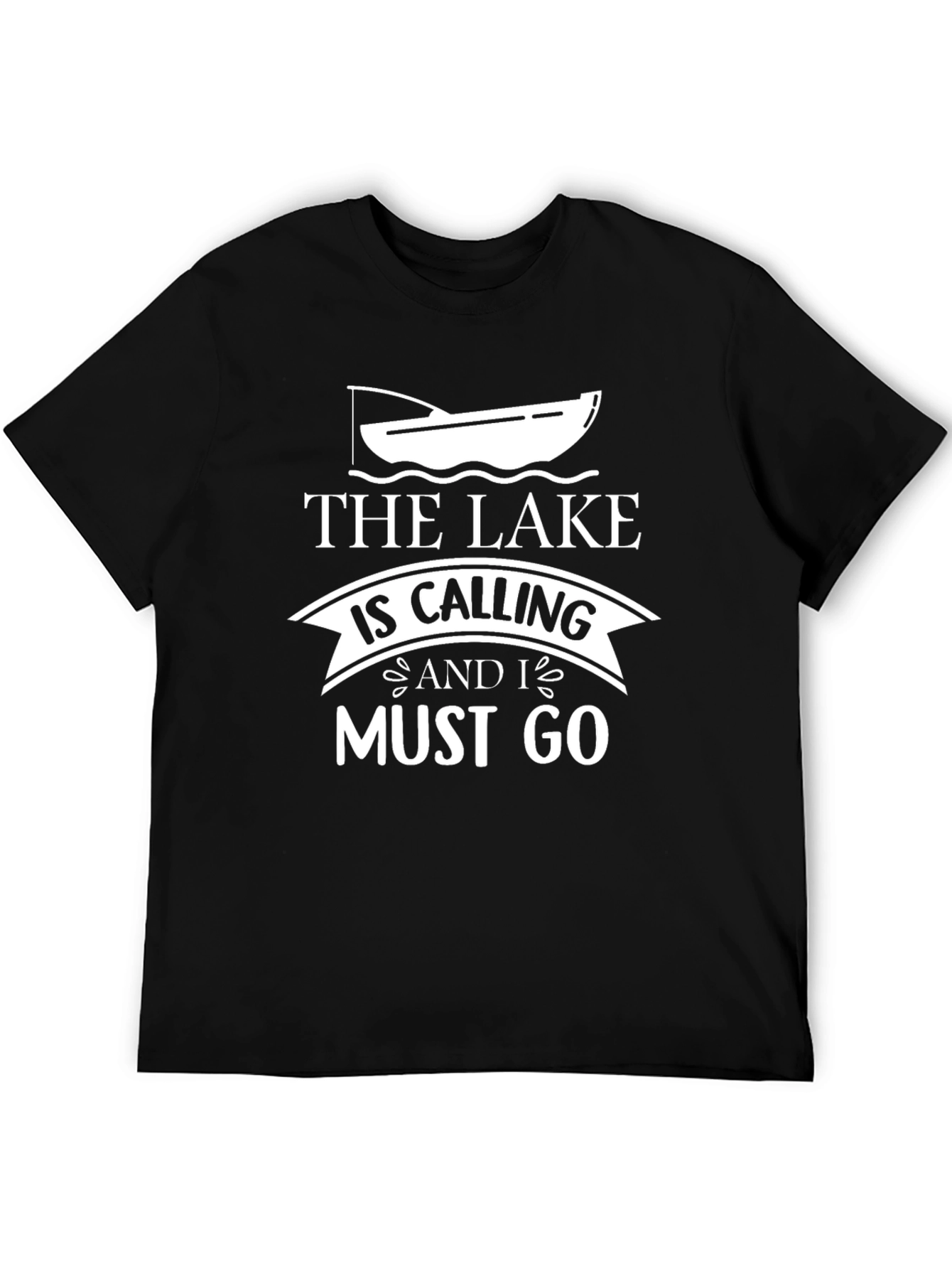 The Lake Is Calling T-Shirt Fishing Tee