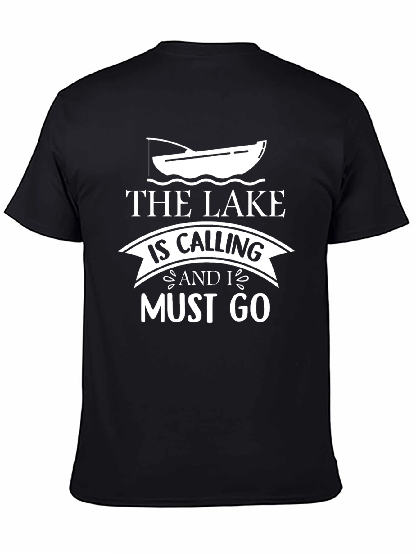The Lake Is Calling T-Shirt Fishing Tee
