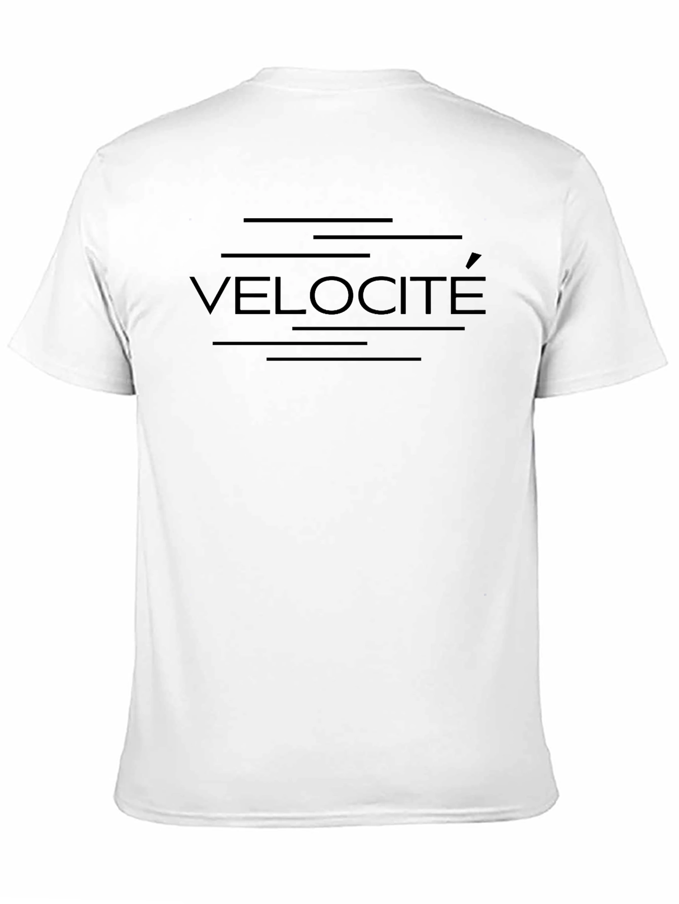 Velocite Black T-Shirt - Mens Fashion Tee