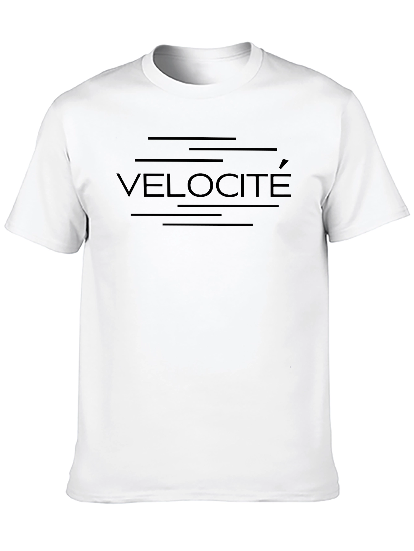 Velocite Black T-Shirt - Mens Fashion Tee