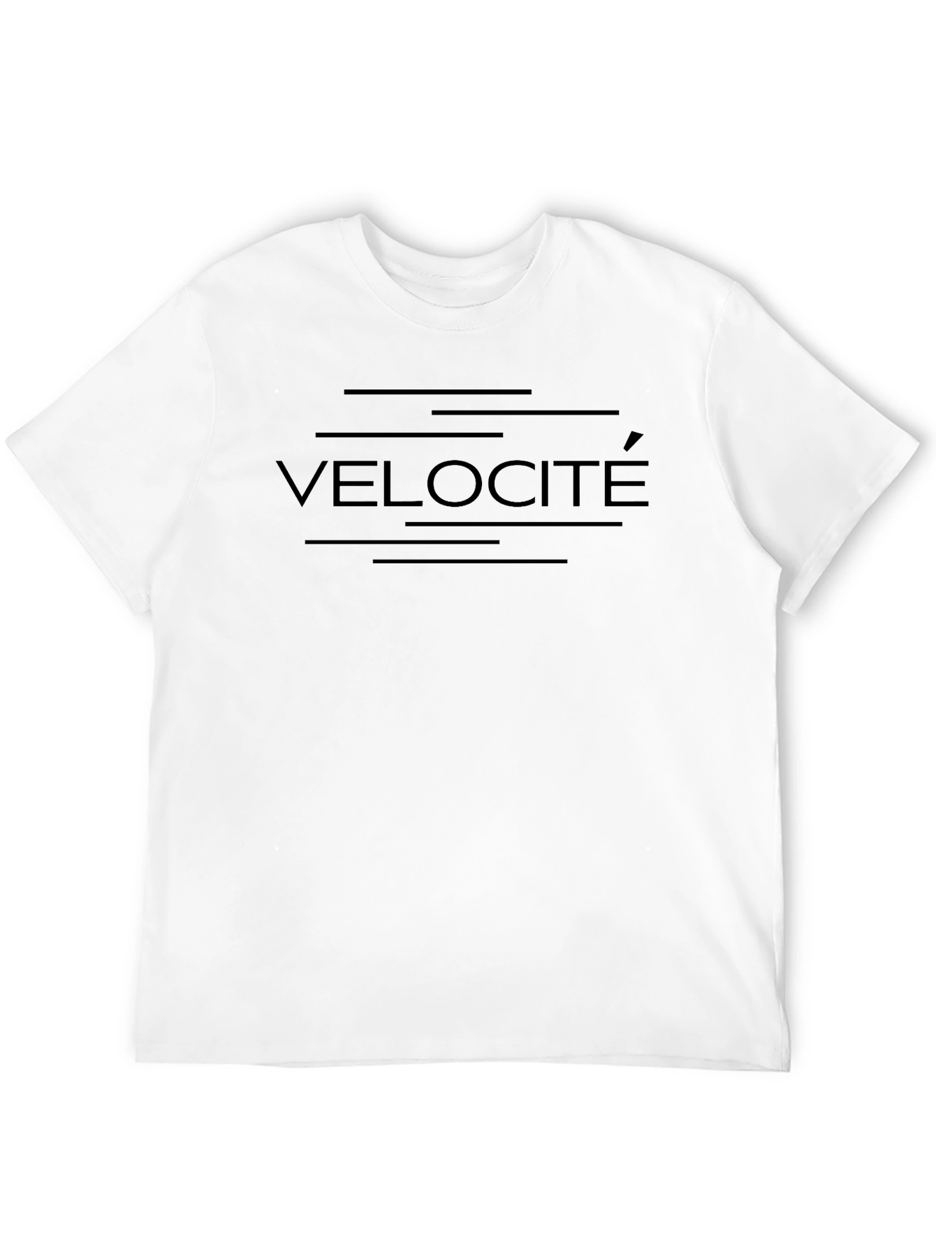Velocite Black T-Shirt - Mens Fashion Tee