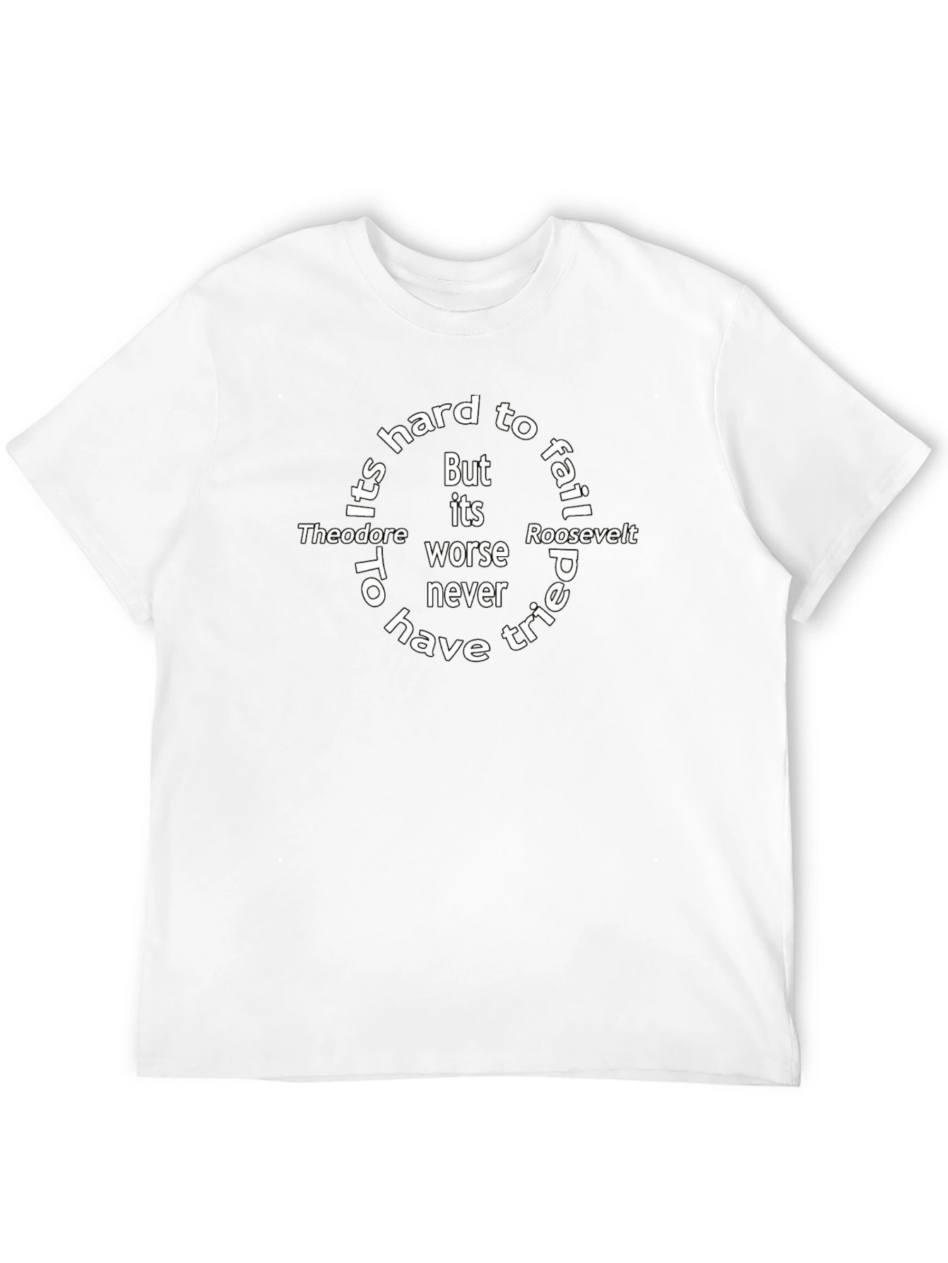 Theodore Roosevelt Quote T-Shirt