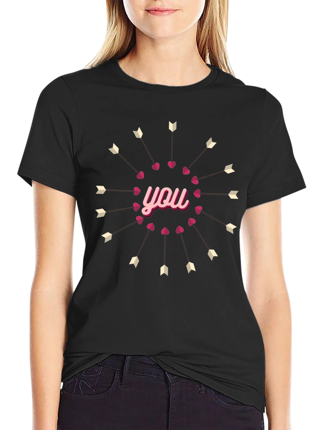 You Valentines Day Arrow T-Shirt