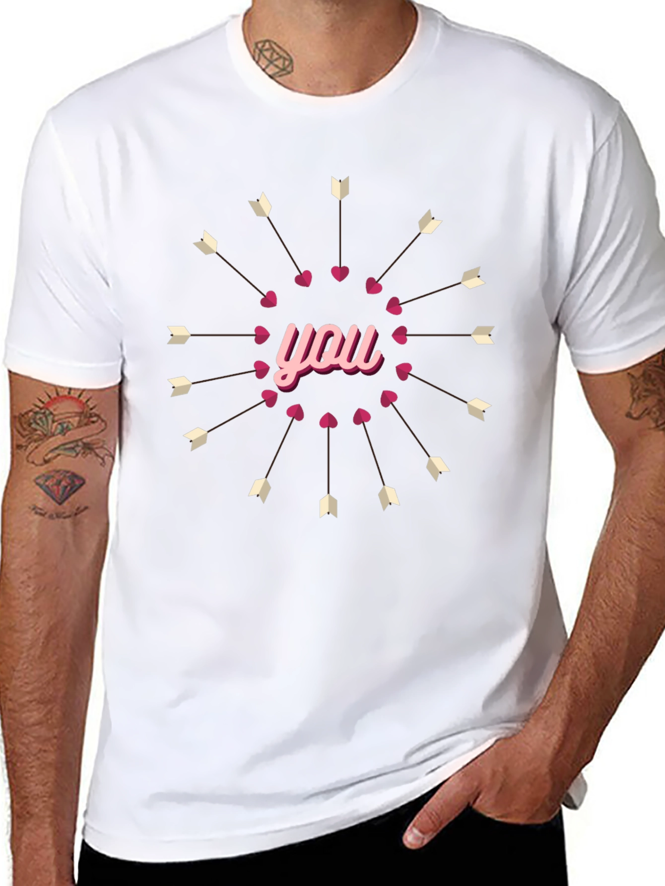 You Valentines Day Arrow T-Shirt