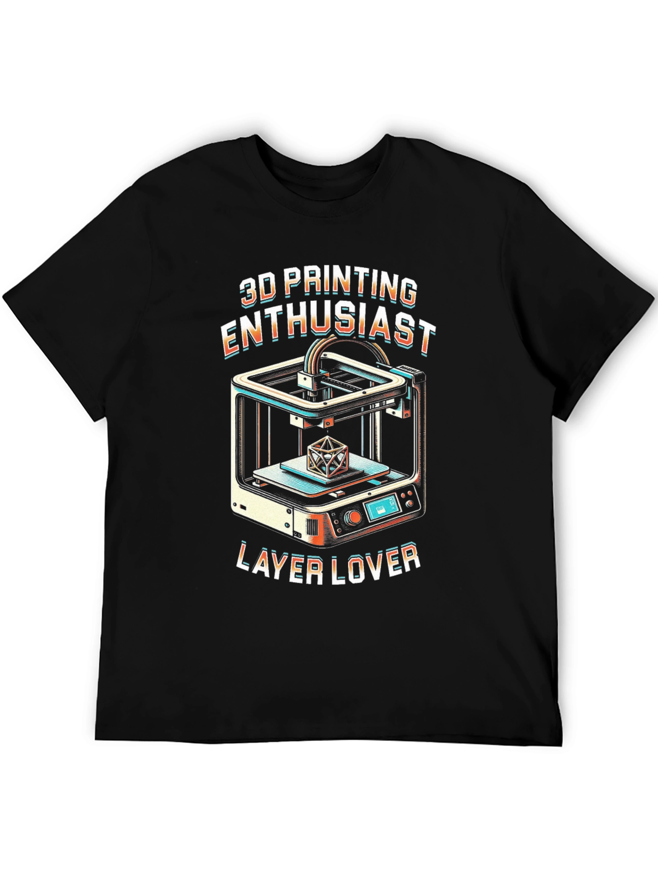 3D Printing Enthusiast T-Shirt - Layer Lover Tee