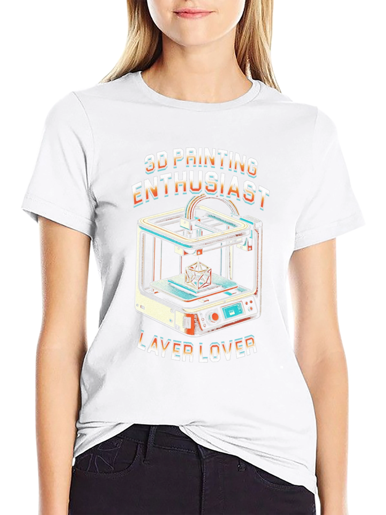 3D Printing Enthusiast T-Shirt - Layer Lover Tee