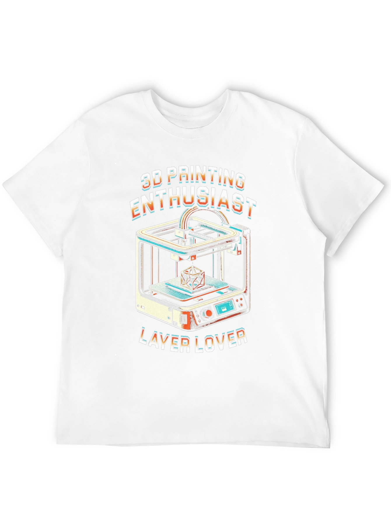 3D Printing Enthusiast T-Shirt - Layer Lover Tee