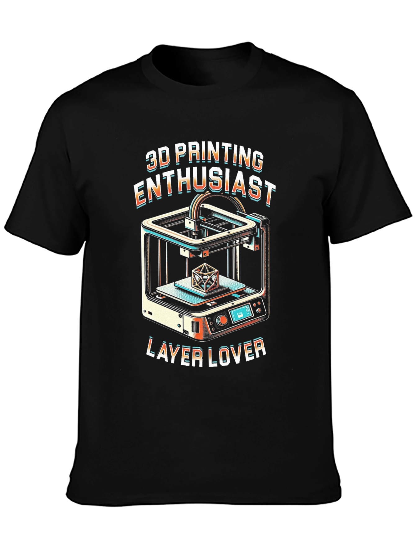 3D Printing Enthusiast T-Shirt - Layer Lover Tee