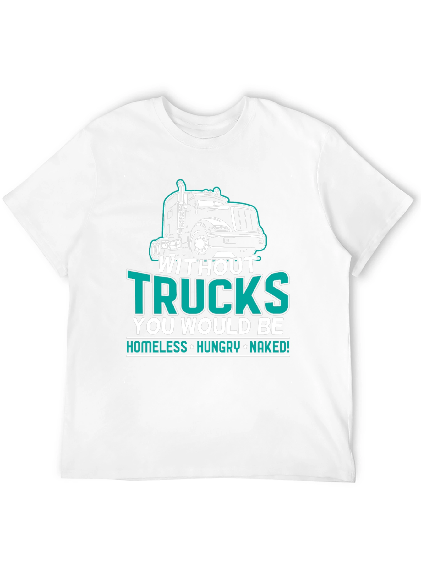 Trucker Humor Graphic T-Shirt