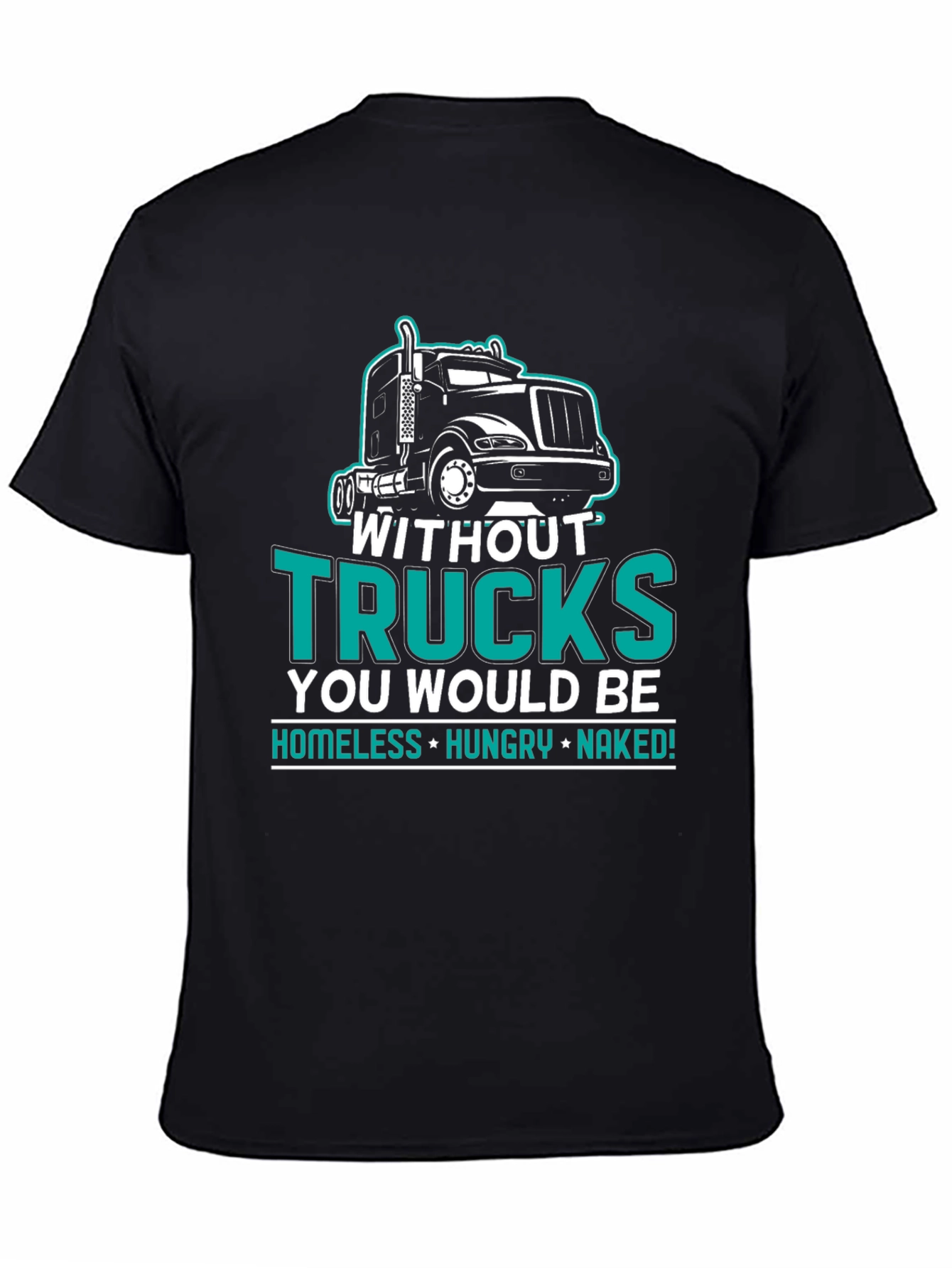 Trucker Humor Graphic T-Shirt
