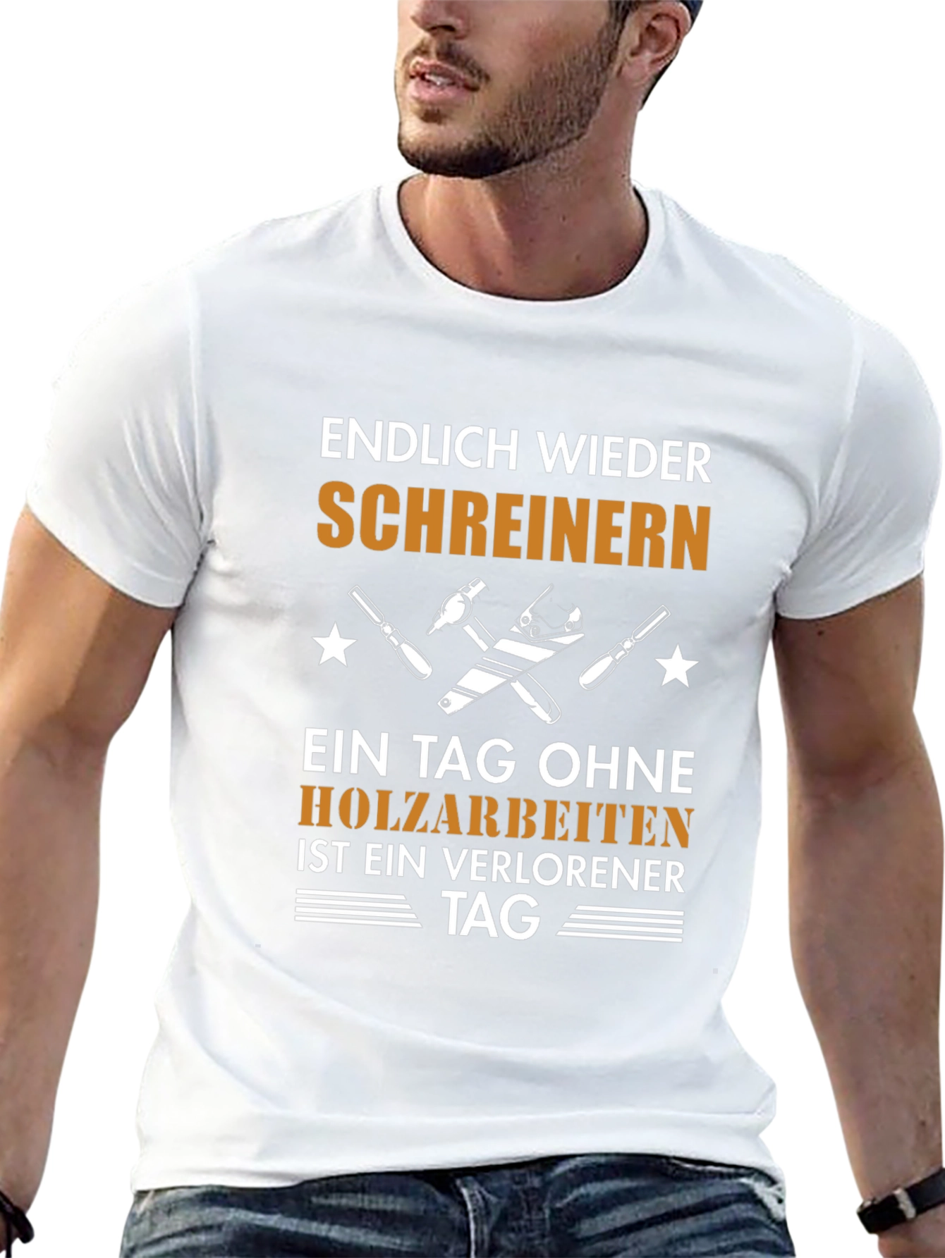 Woodworker T-Shirt - Schreiner Holzarbeiten