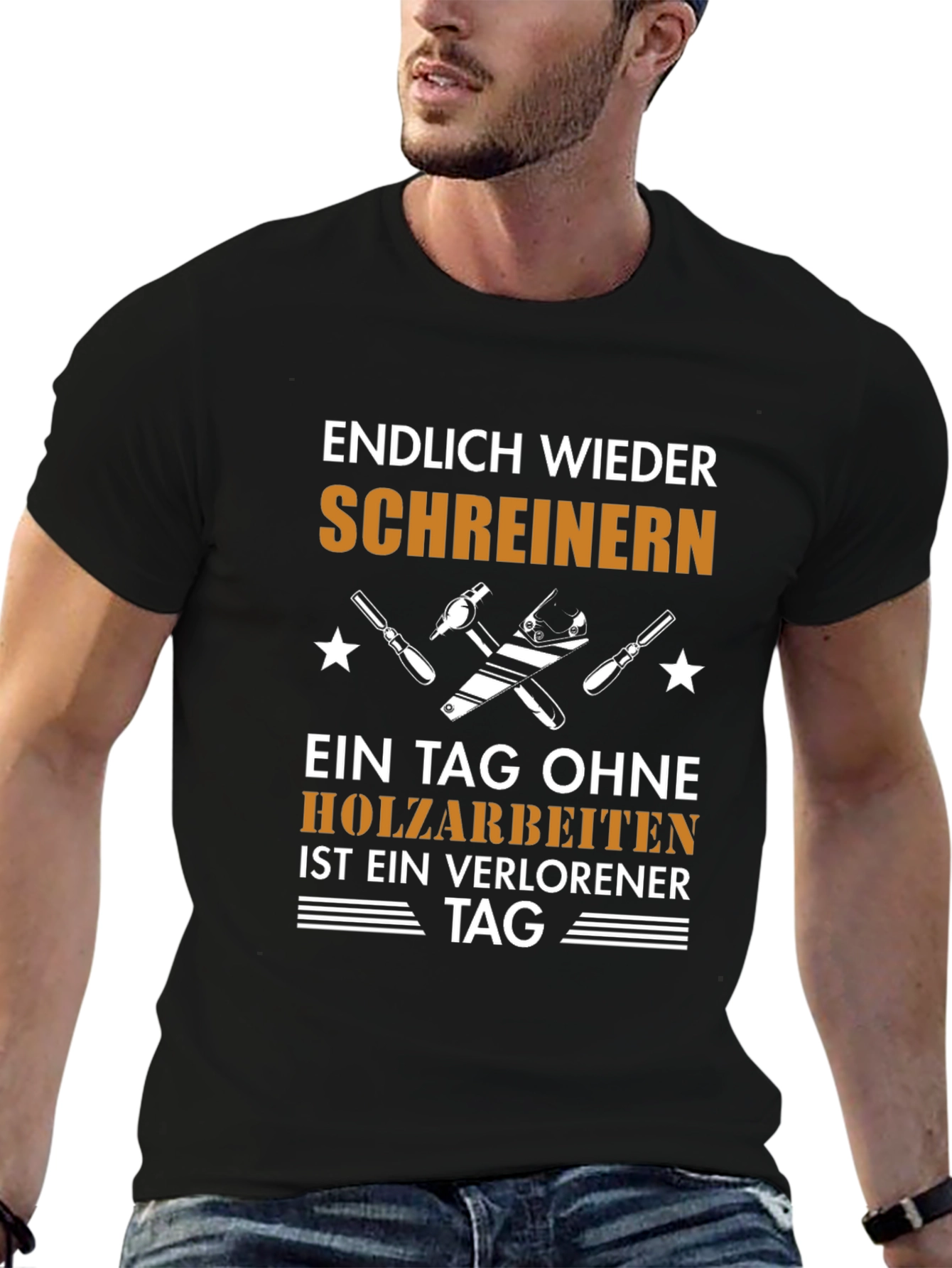 Woodworker T-Shirt - Schreiner Holzarbeiten