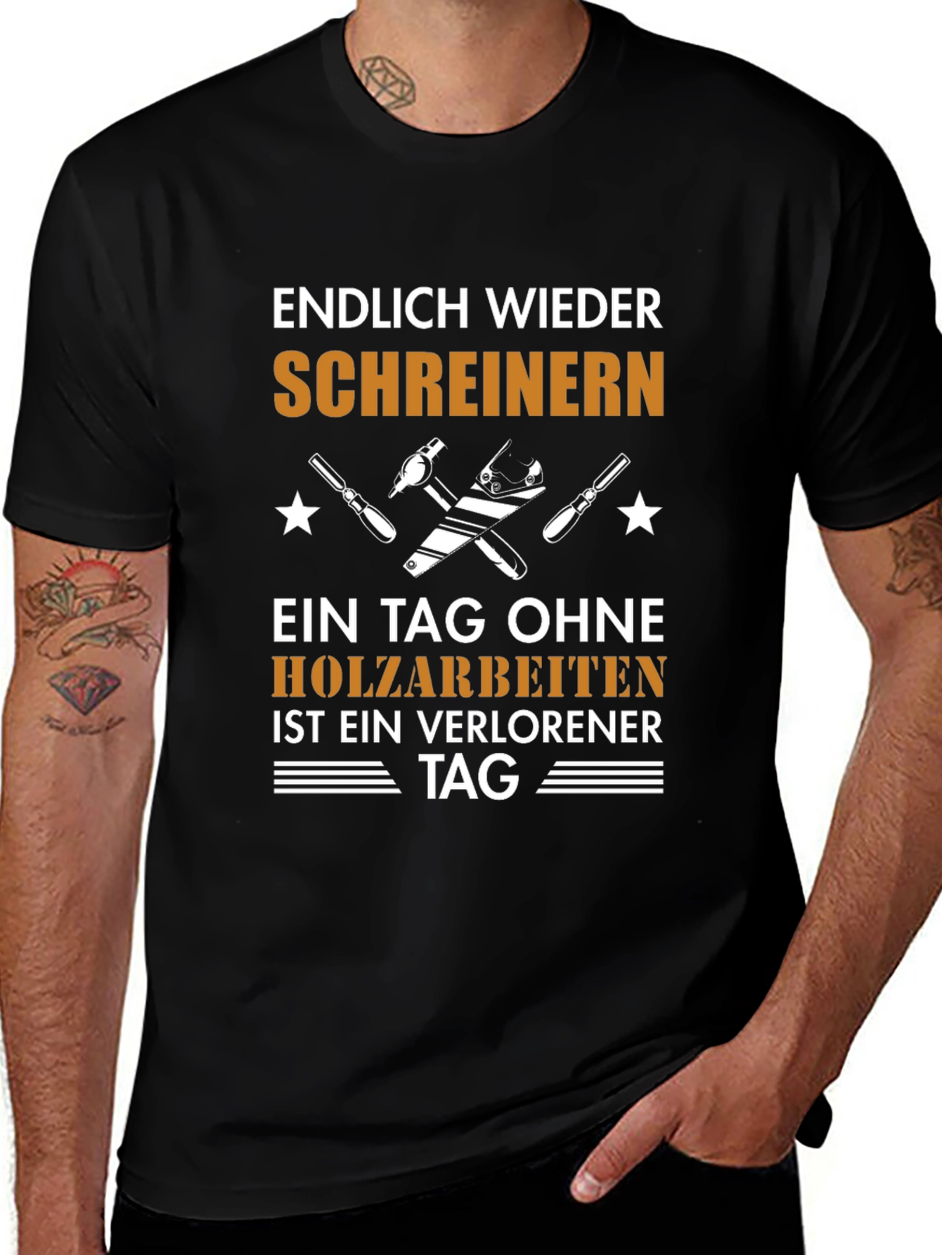 Woodworker T-Shirt - Schreiner Holzarbeiten