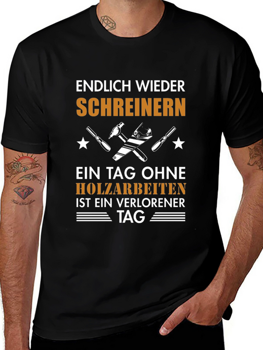 Woodworker T-Shirt - Schreiner Holzarbeiten