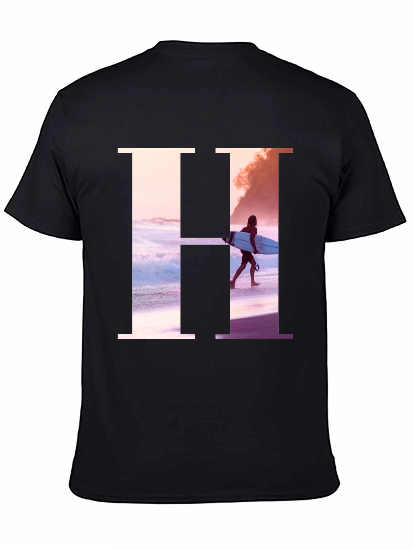 Surfs Up Graphic Tee - Beach Vibes