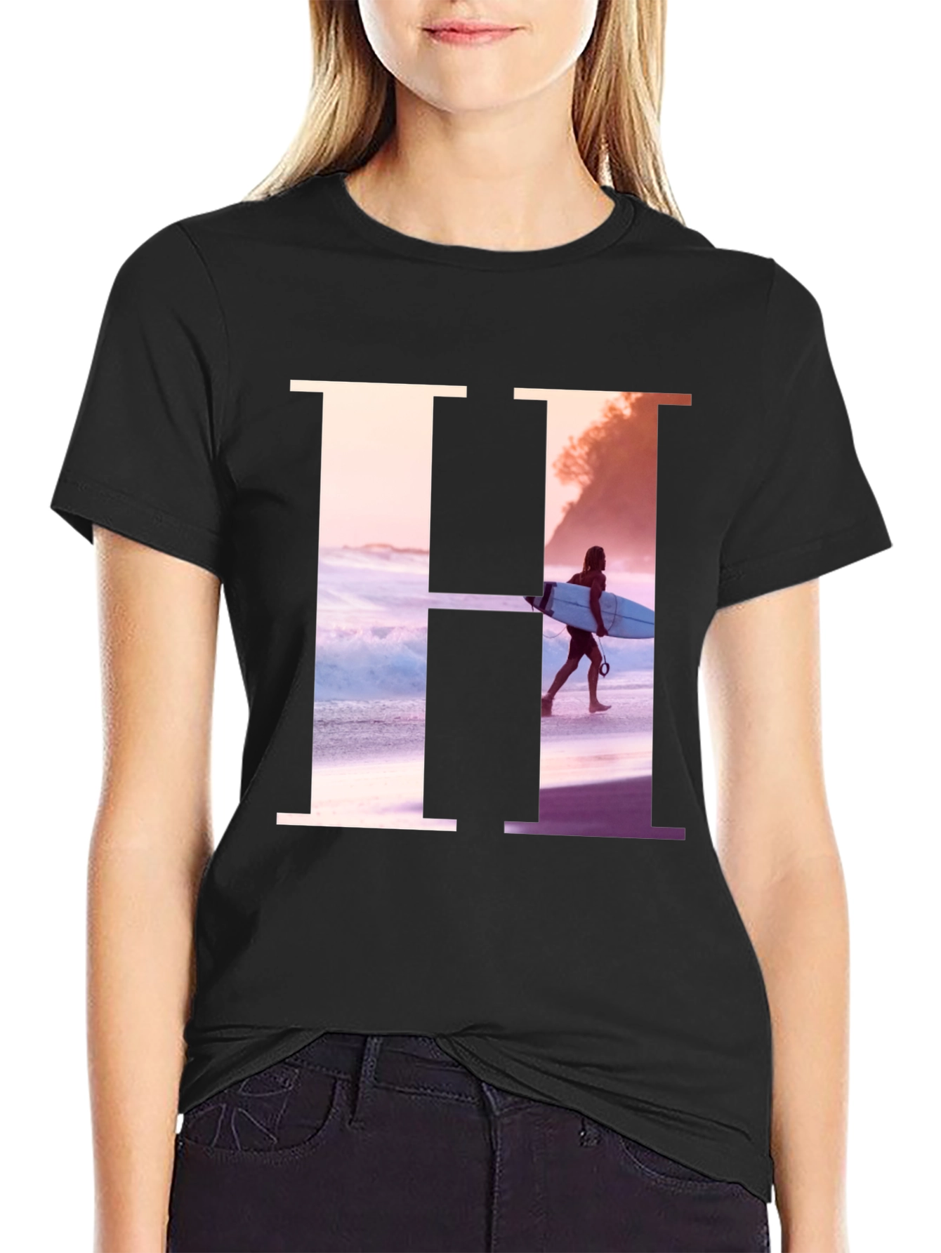 Surfs Up Graphic Tee - Beach Vibes