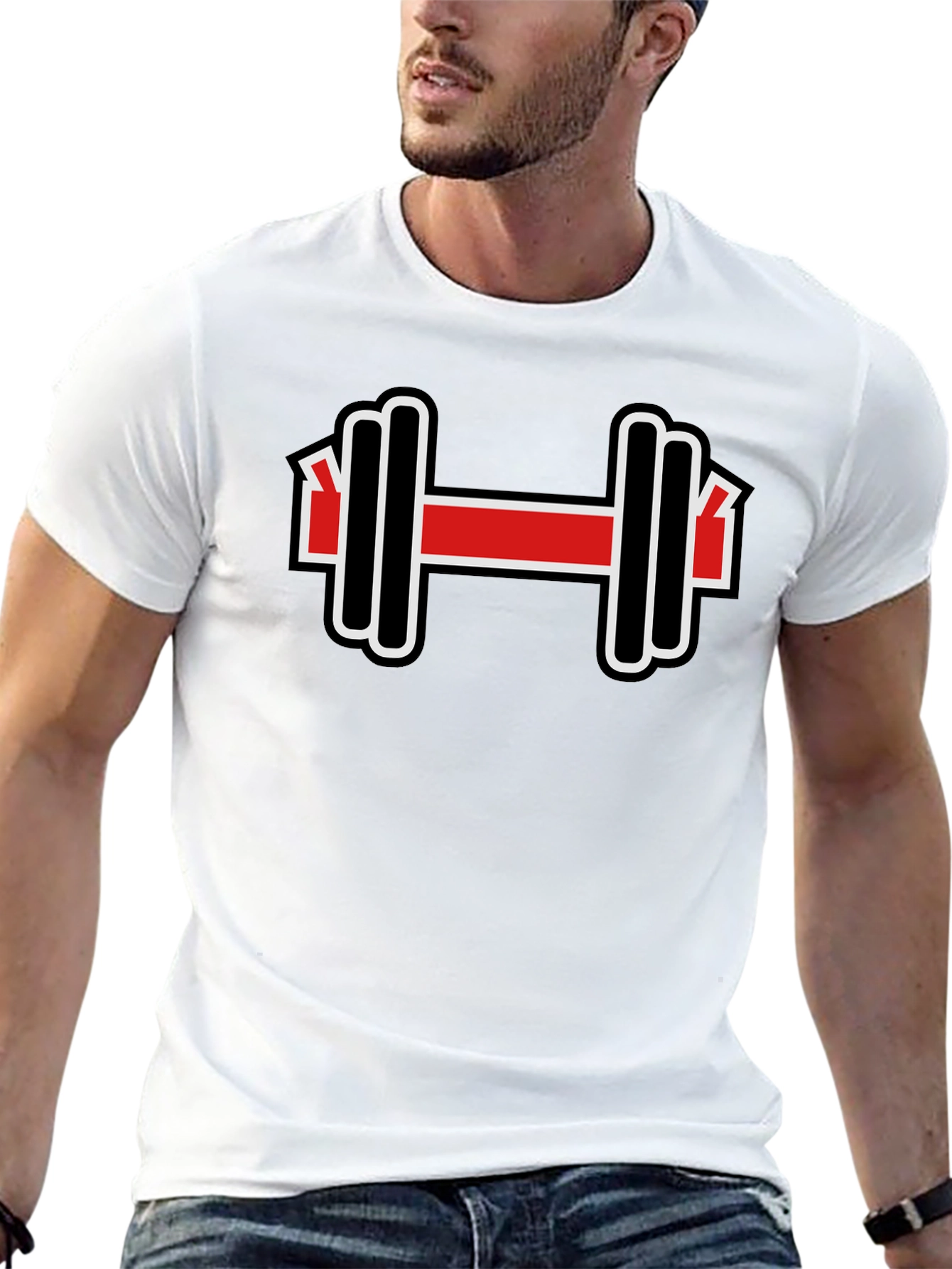 Workout Dumbbell T-Shirt
