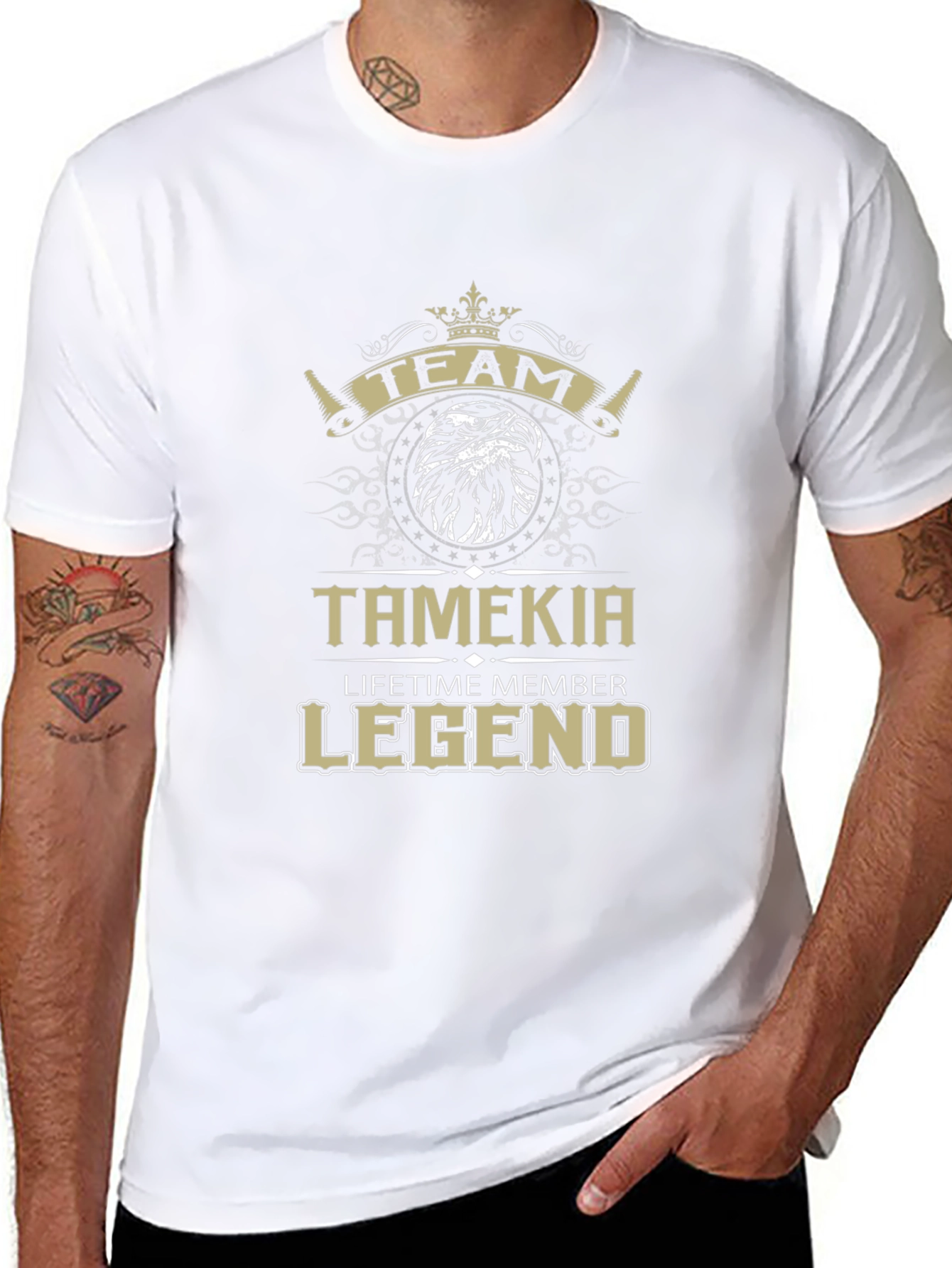 TAMEKIA Legend T-Shirt: Team Lifetime Member