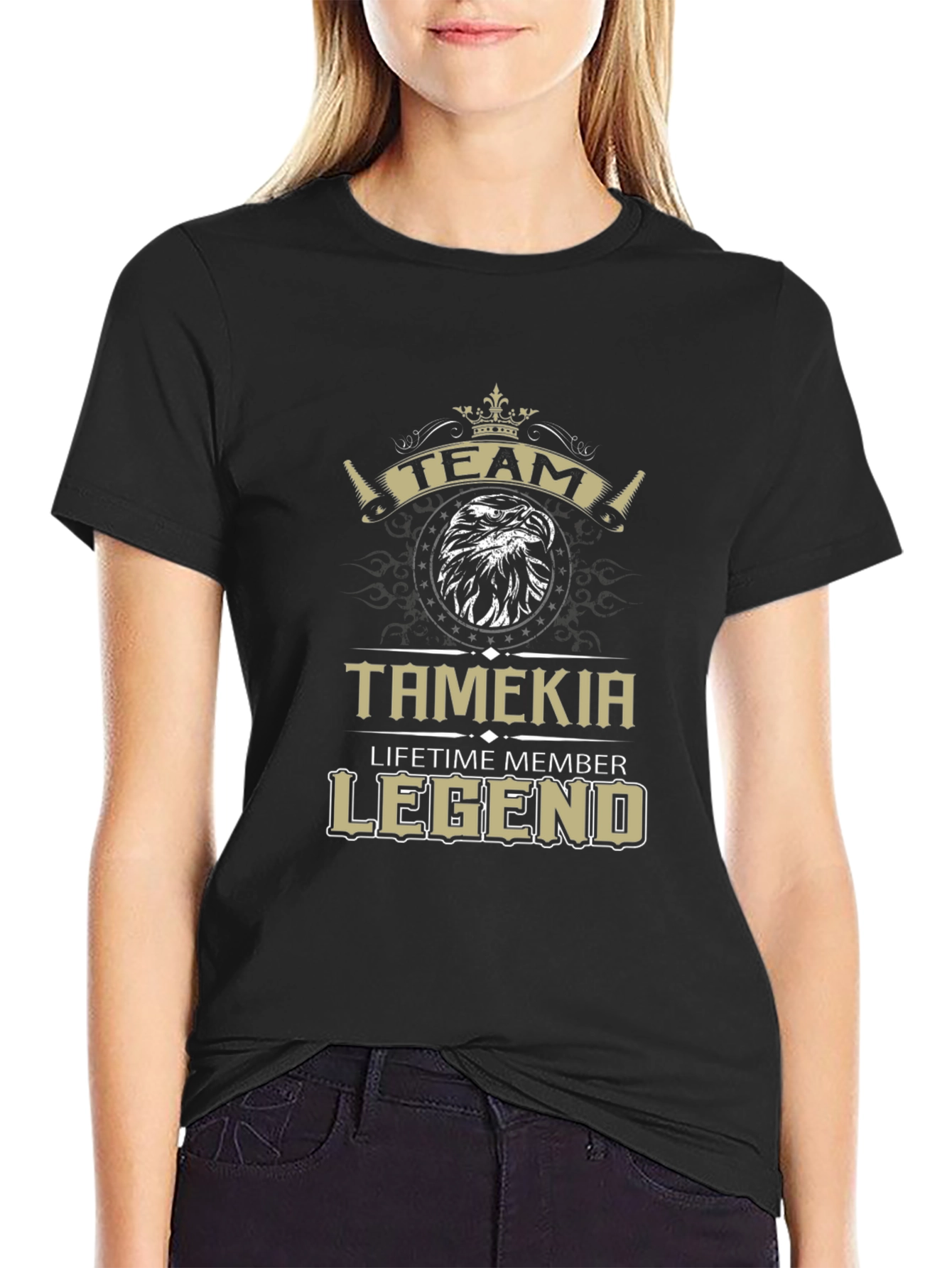 TAMEKIA Legend T-Shirt: Team Lifetime Member
