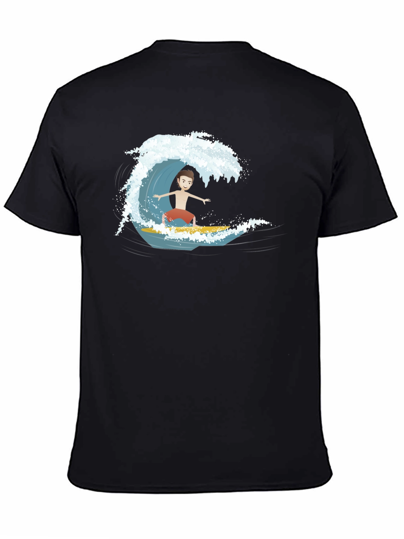 Surfer Dude Graphic T-Shirt