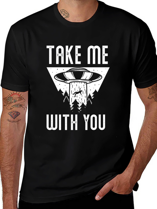 Take Me With You UFO Abduction T-Shirt