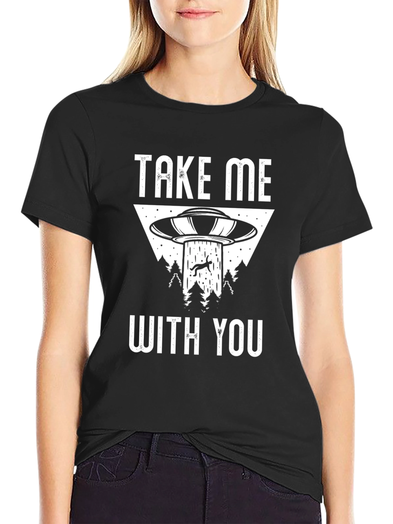 Take Me With You UFO Abduction T-Shirt