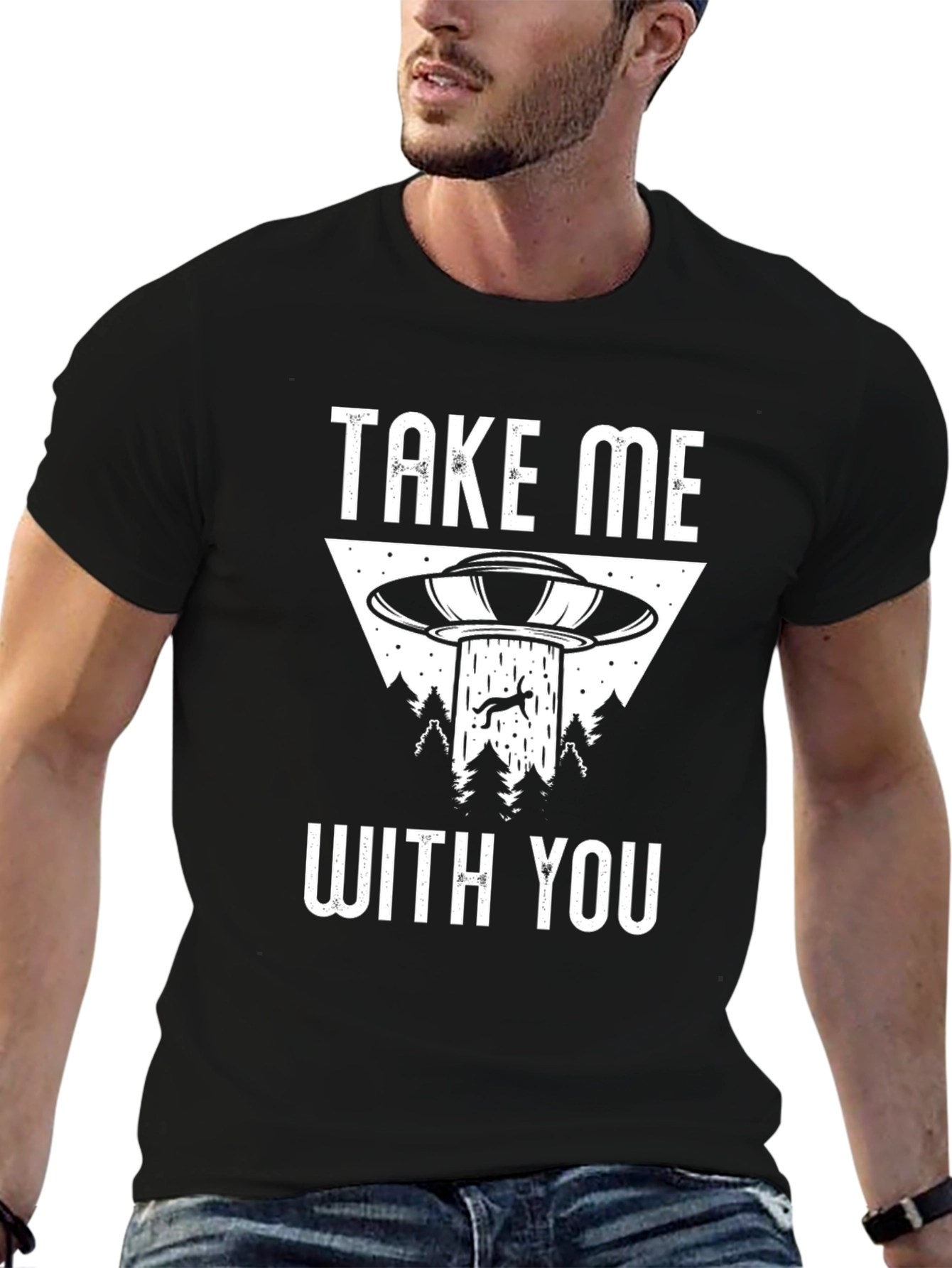Take Me With You UFO Abduction T-Shirt