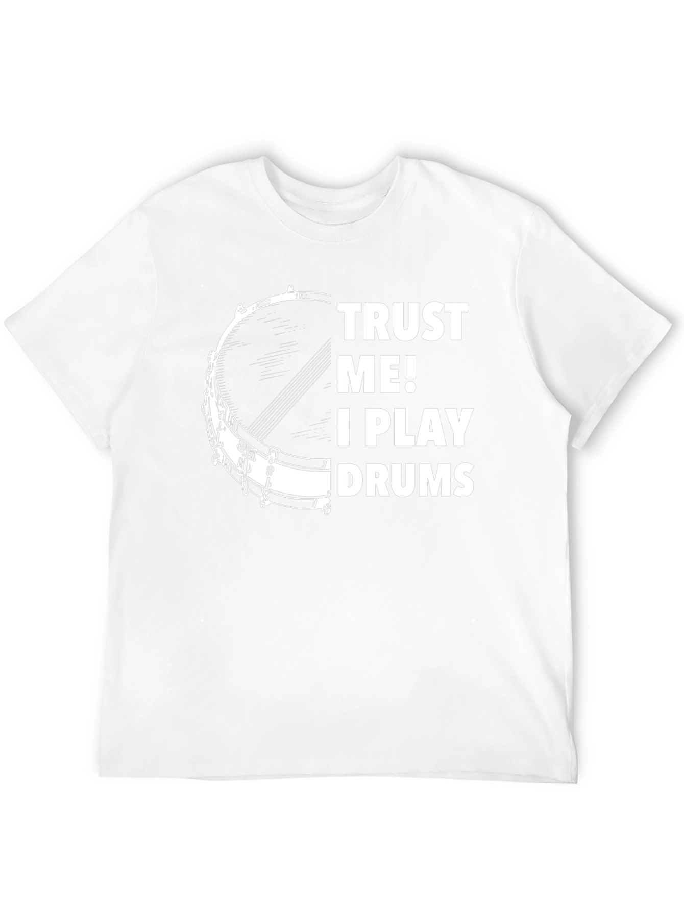 Trust Me I Play Drums T-Shirt - Musician Tee