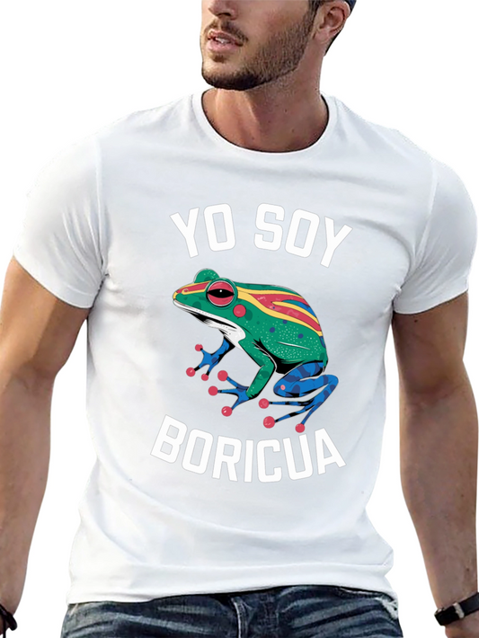 Yo Soy Boricua T-Shirt Coqui Frog Puerto Rico Pride