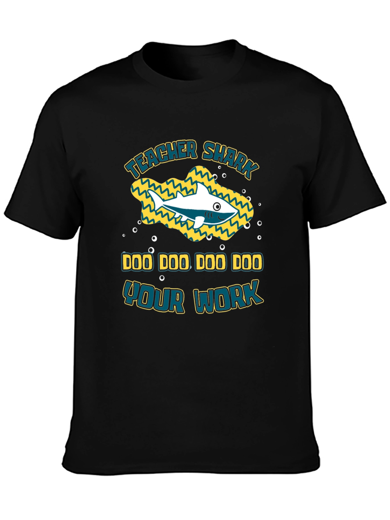 Teacher Shark Doo Doo T-Shirt - Funny School Tee