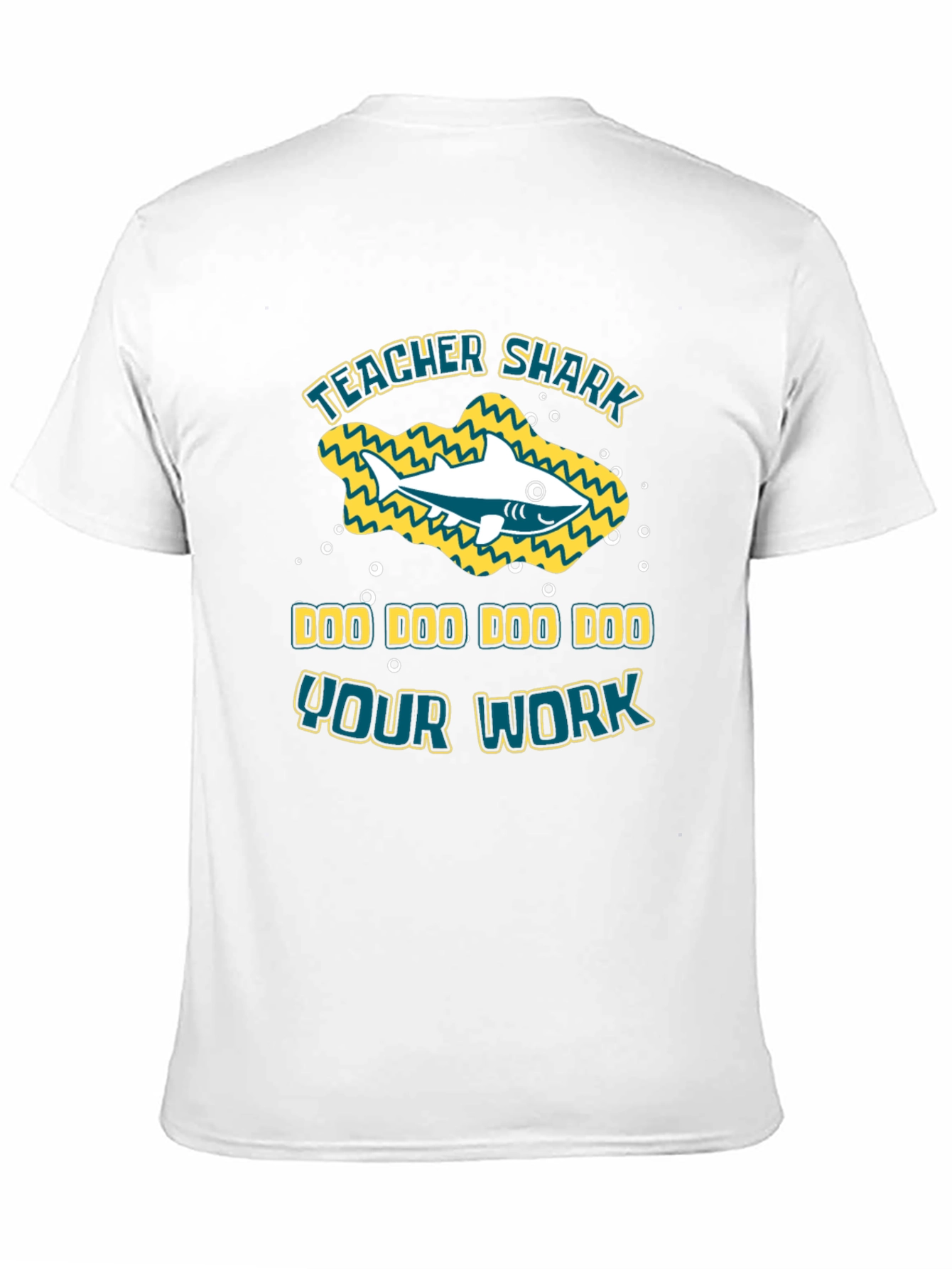 Teacher Shark Doo Doo T-Shirt - Funny School Tee