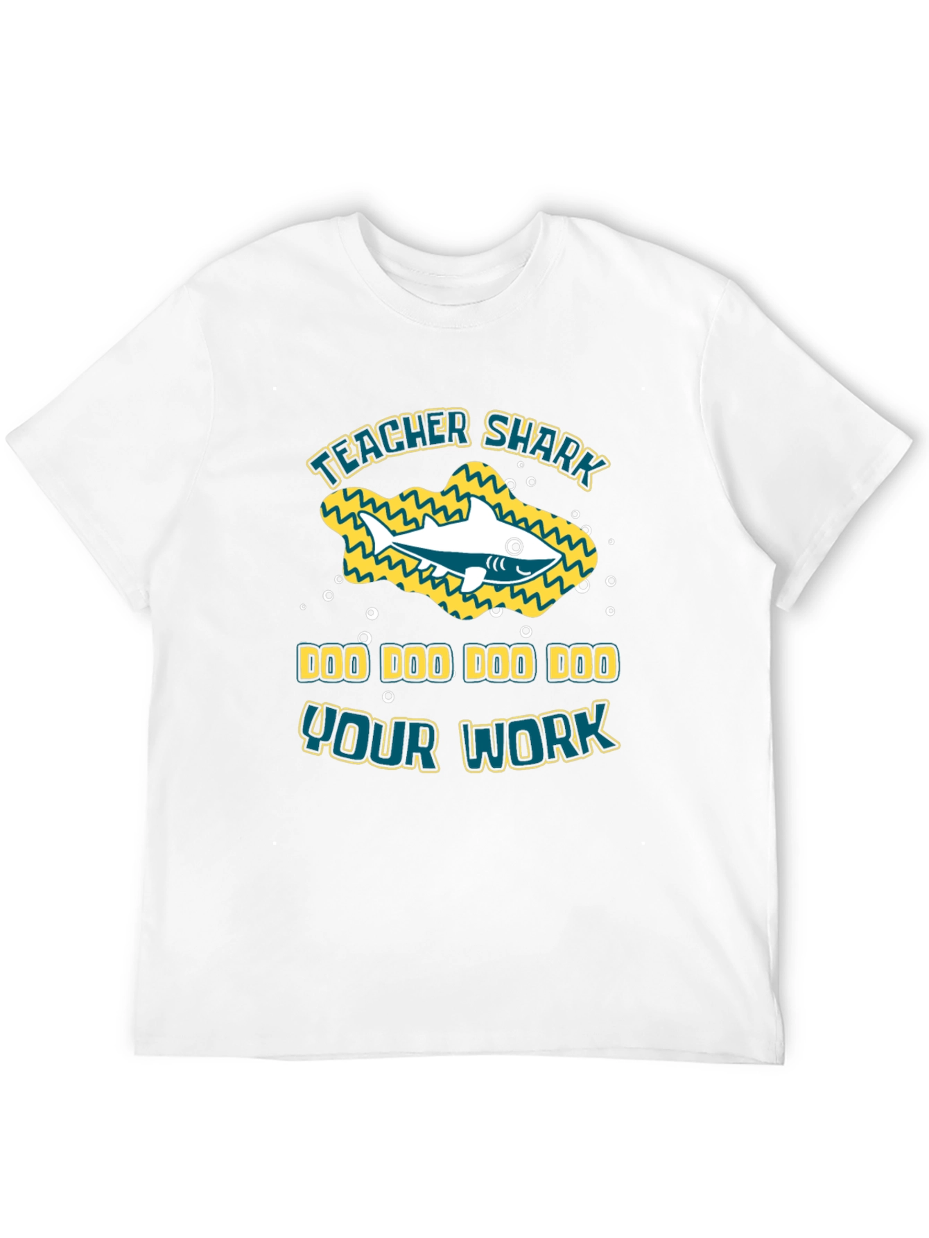 Teacher Shark Doo Doo T-Shirt - Funny School Tee