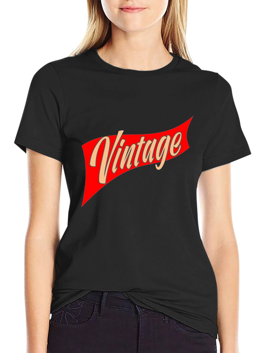 Vintage Graphic Print T-Shirt