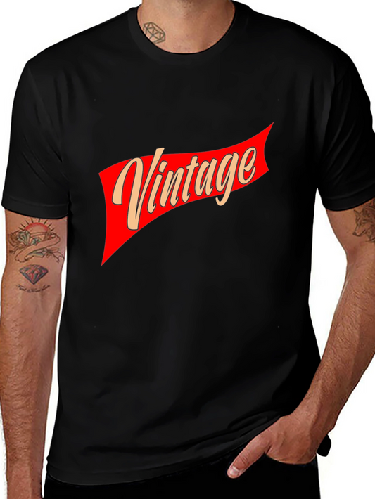 Vintage Graphic Print T-Shirt