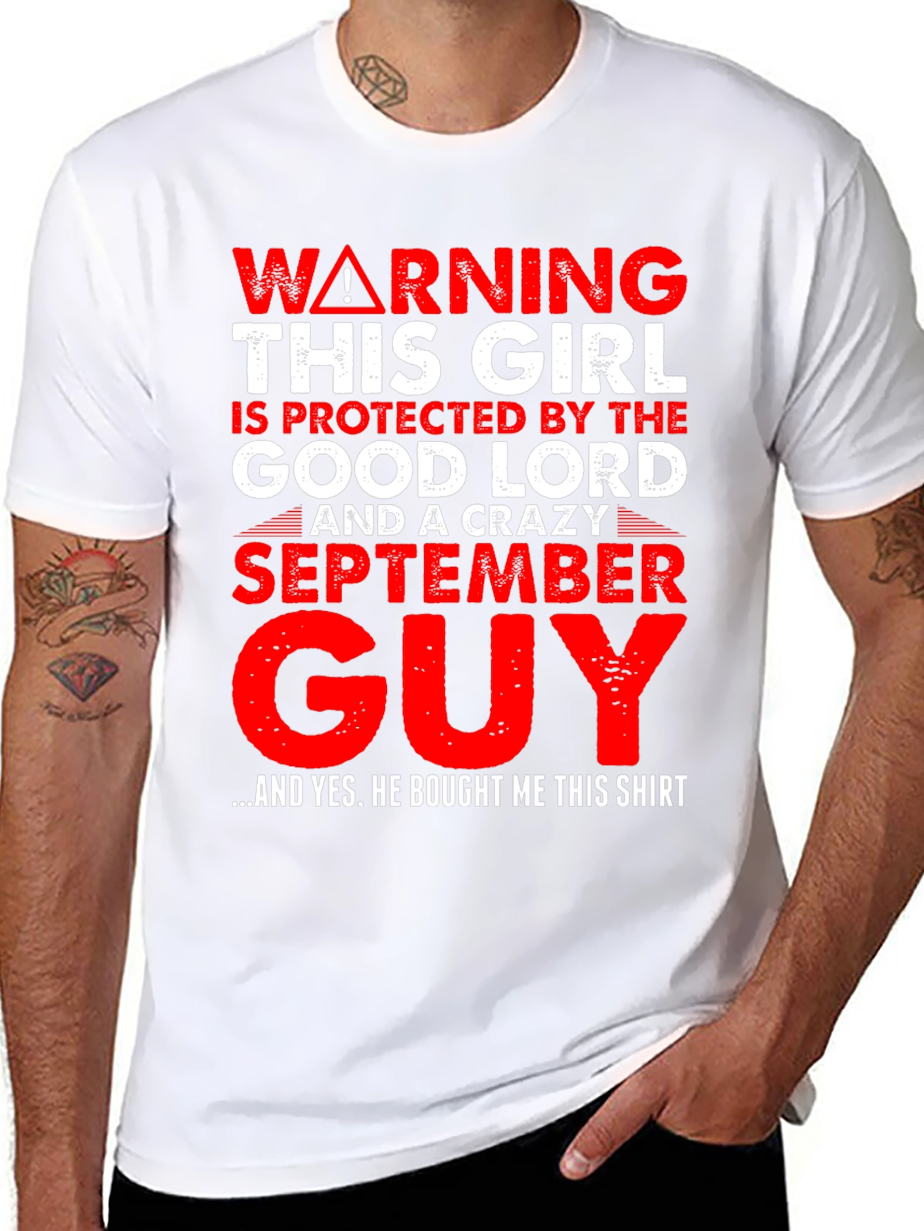 Warning! September Guy T-Shirt