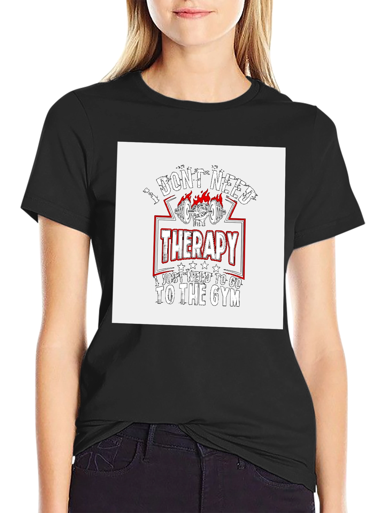 Therapy Gym T-Shirt - Black