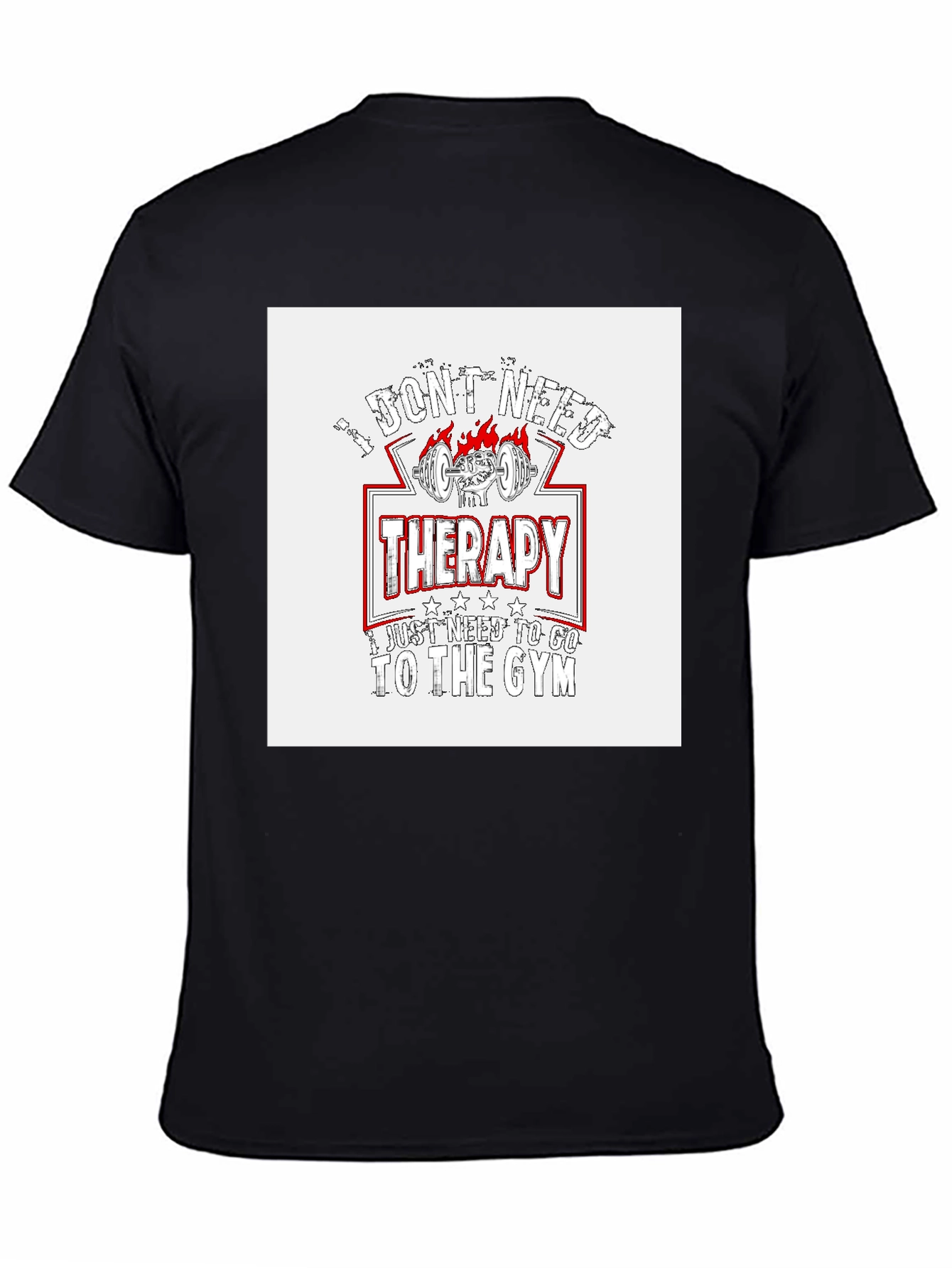 Therapy Gym T-Shirt - Black