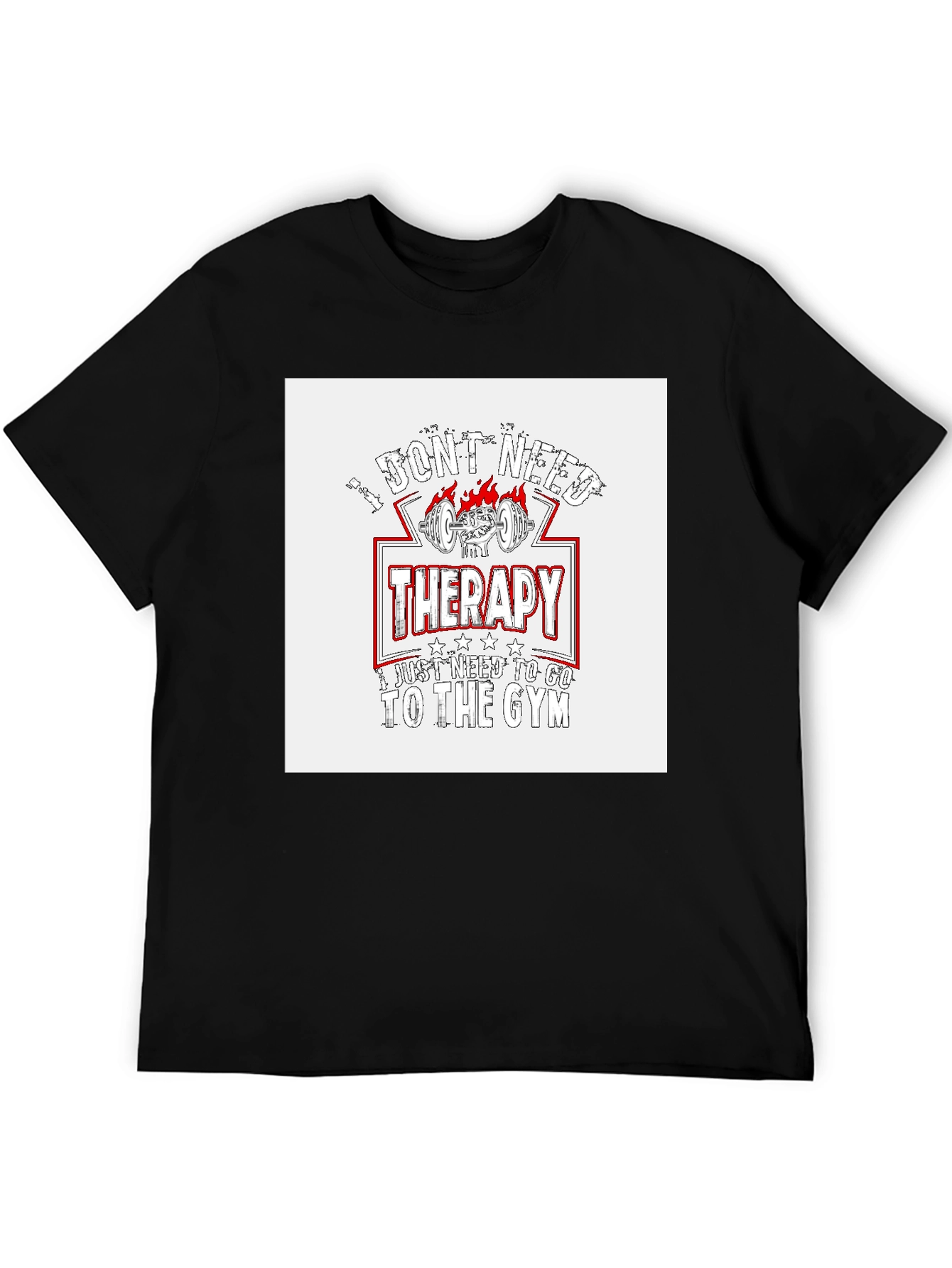 Therapy Gym T-Shirt - Black