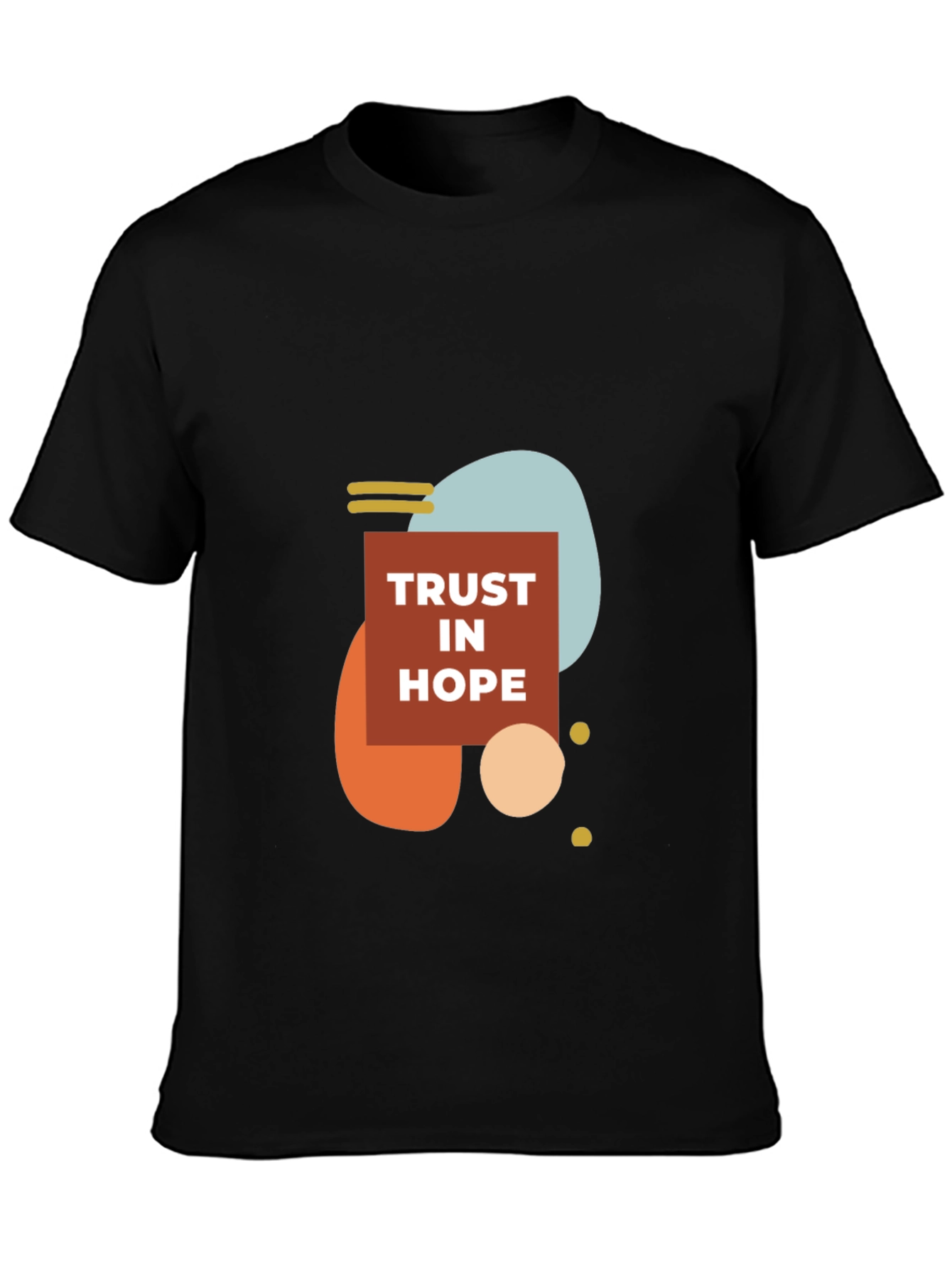 Trust In Hope Graphic Tee - Modern Design