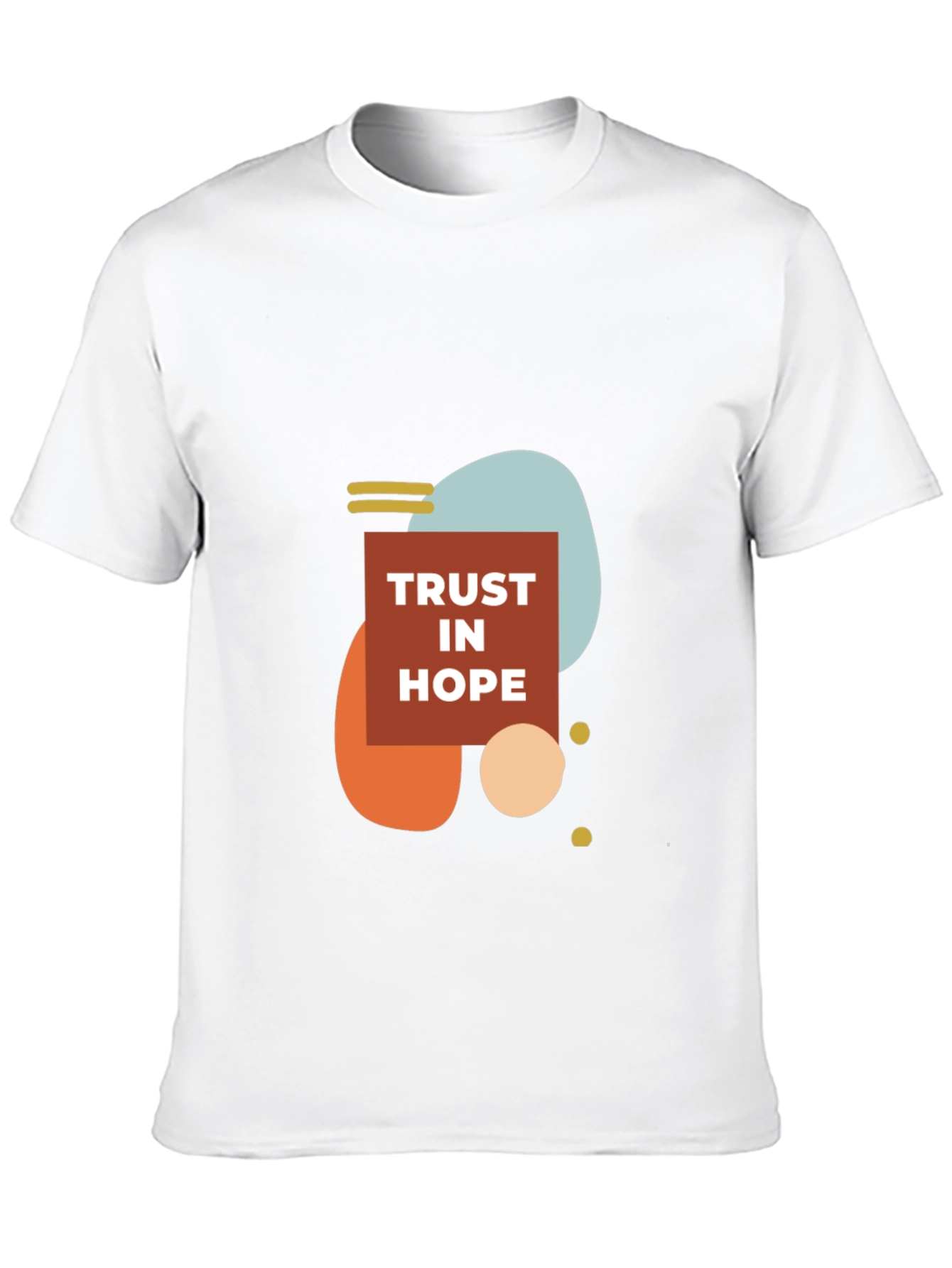 Trust In Hope Graphic Tee - Modern Design