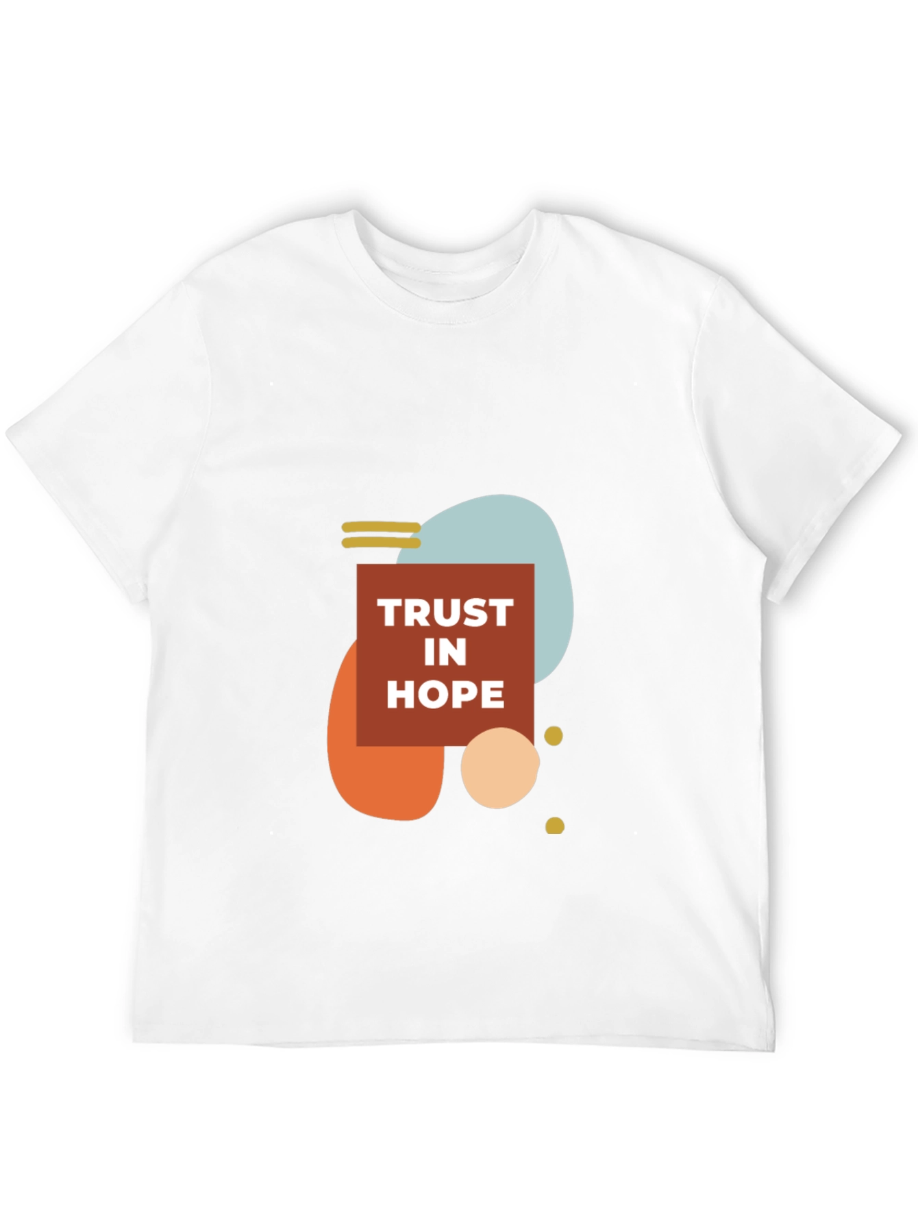 Trust In Hope Graphic Tee - Modern Design