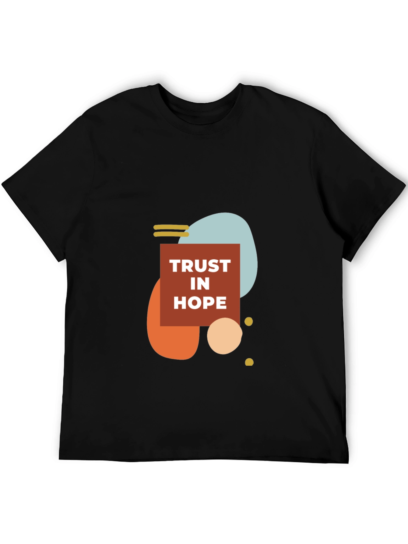Trust In Hope Graphic Tee - Modern Design