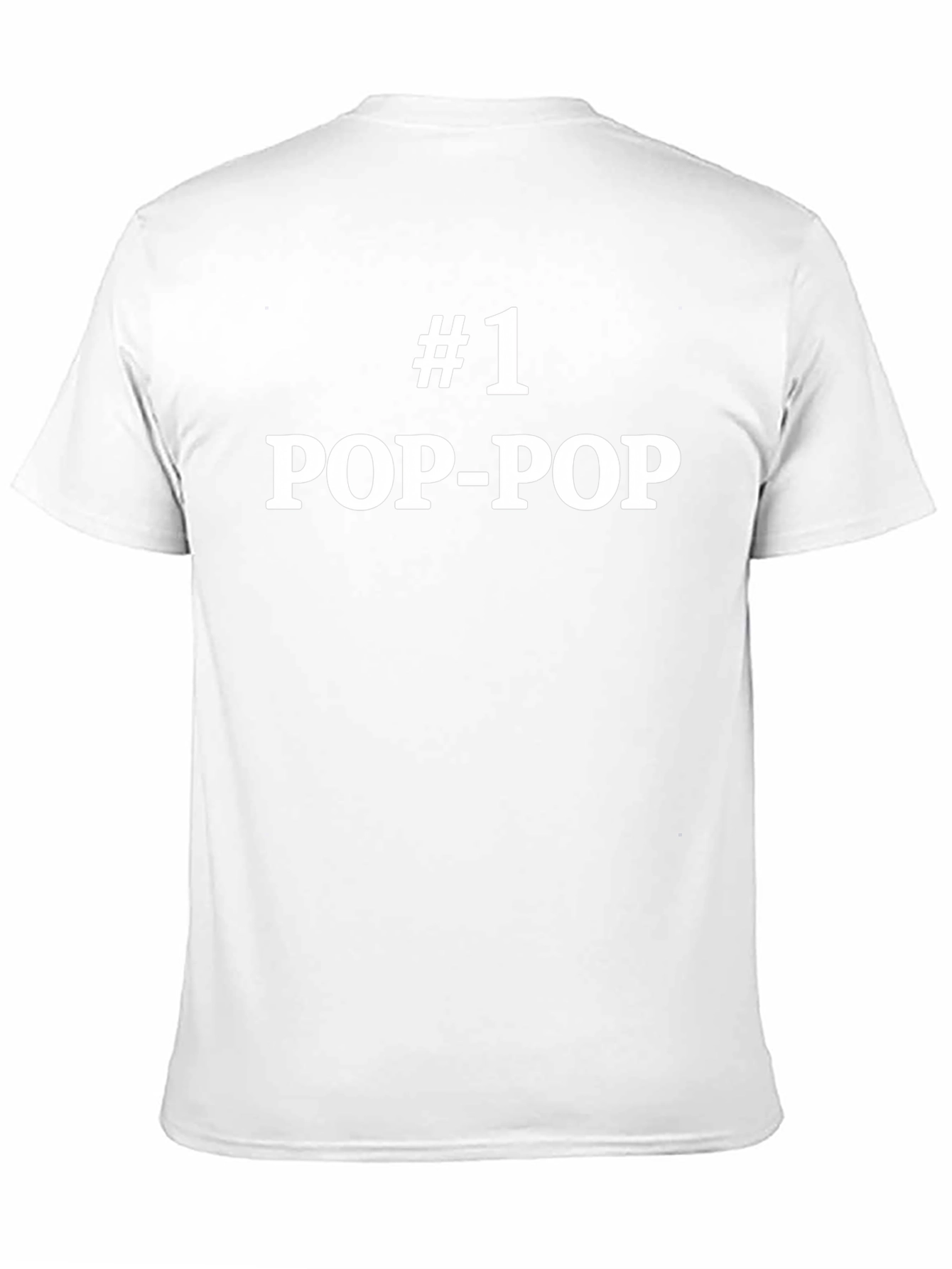 #1 Pop-Pop T-Shirt - Perfect Grandfather Gift!