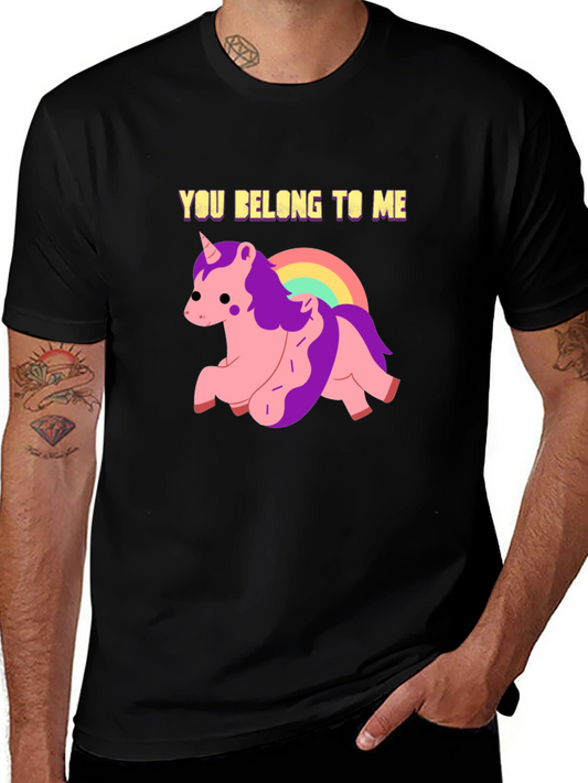 You Belong To Me Unicorn Rainbow T-Shirt