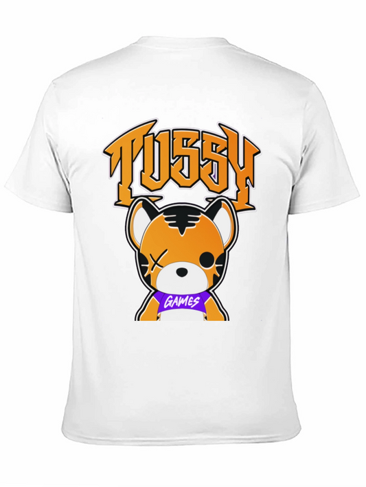 Tussy Games Tiger Graphic Black T-Shirt