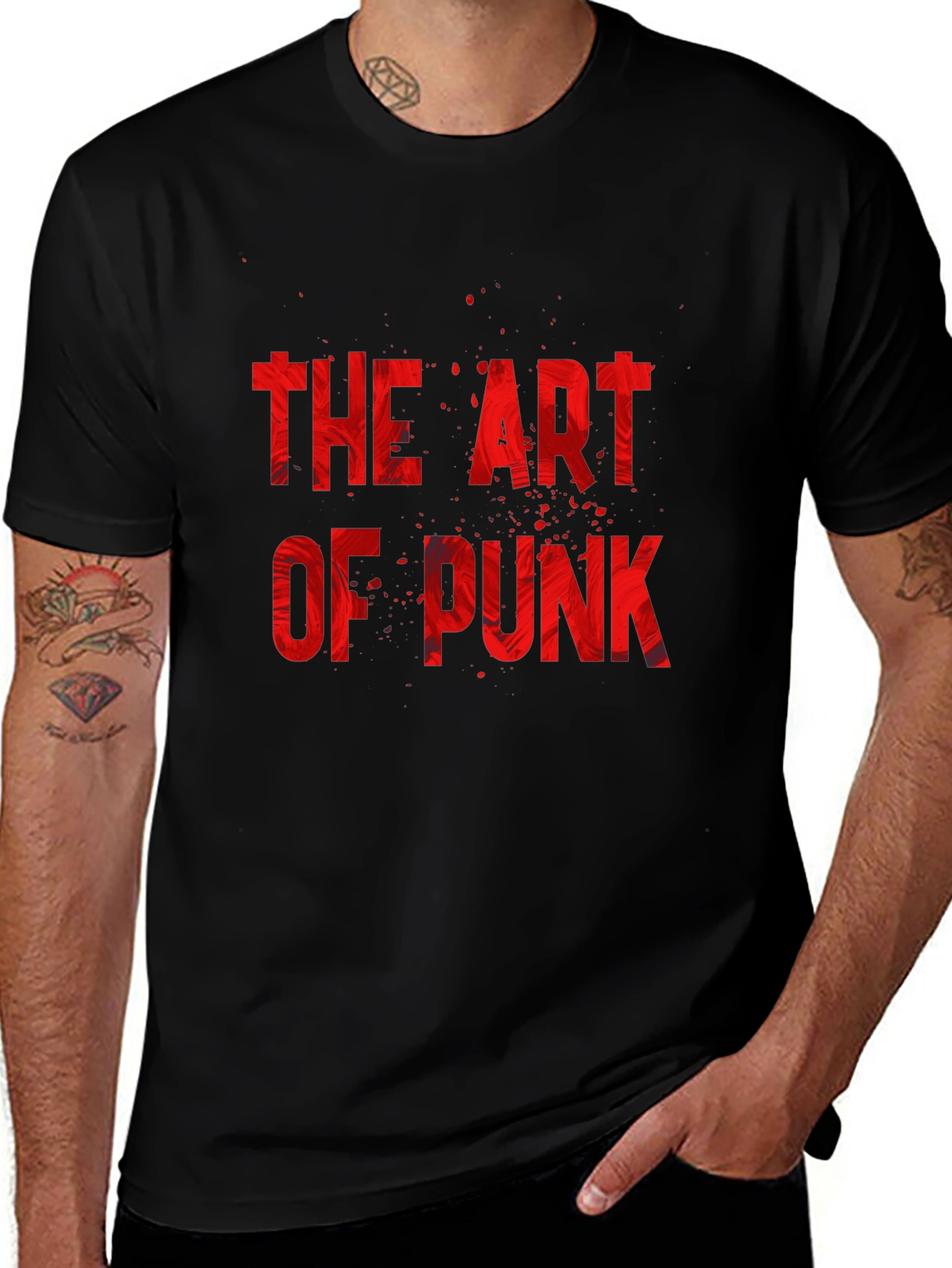 The Art of Punk Black T-Shirt