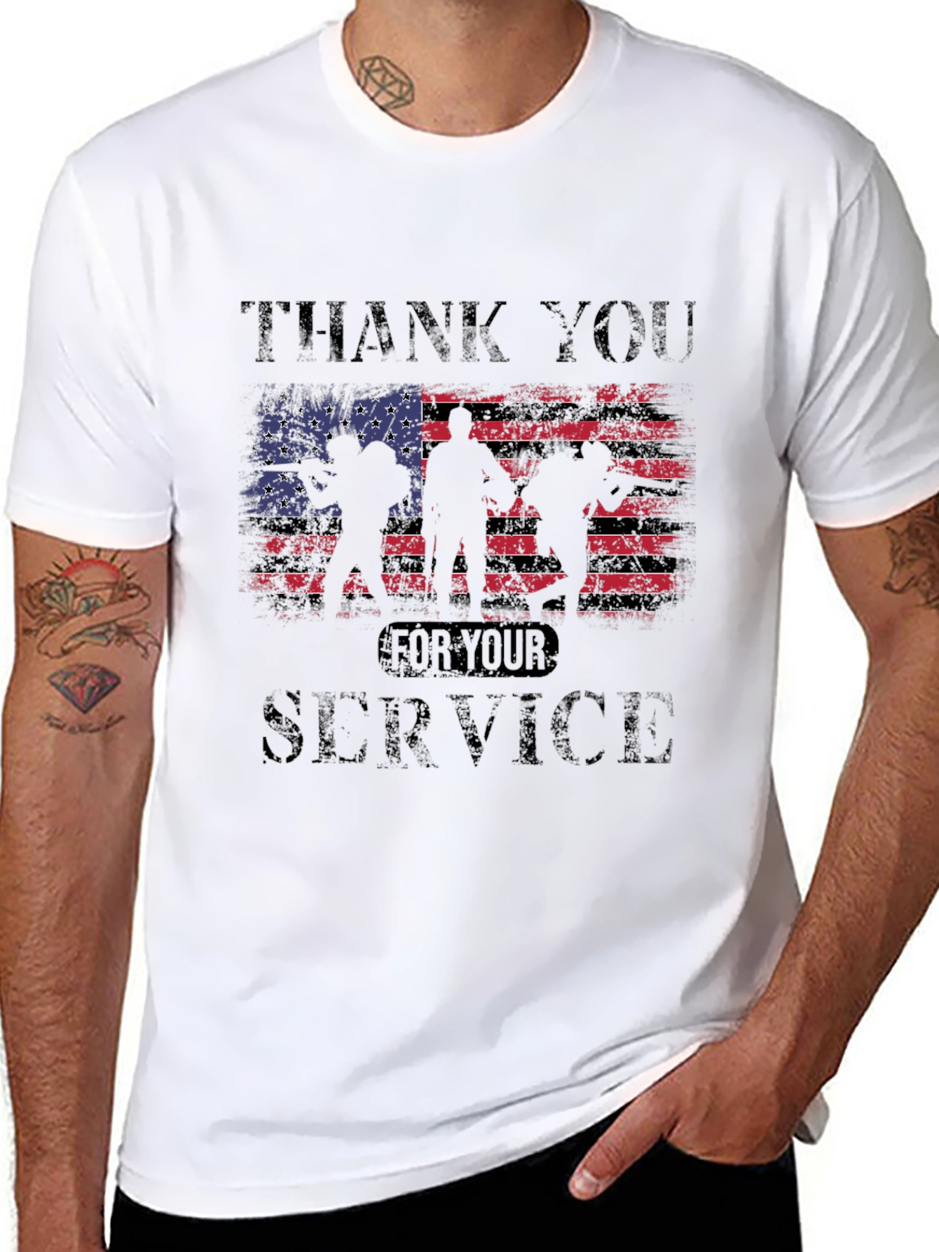 Thank You For Your Service Veteran T-Shirt