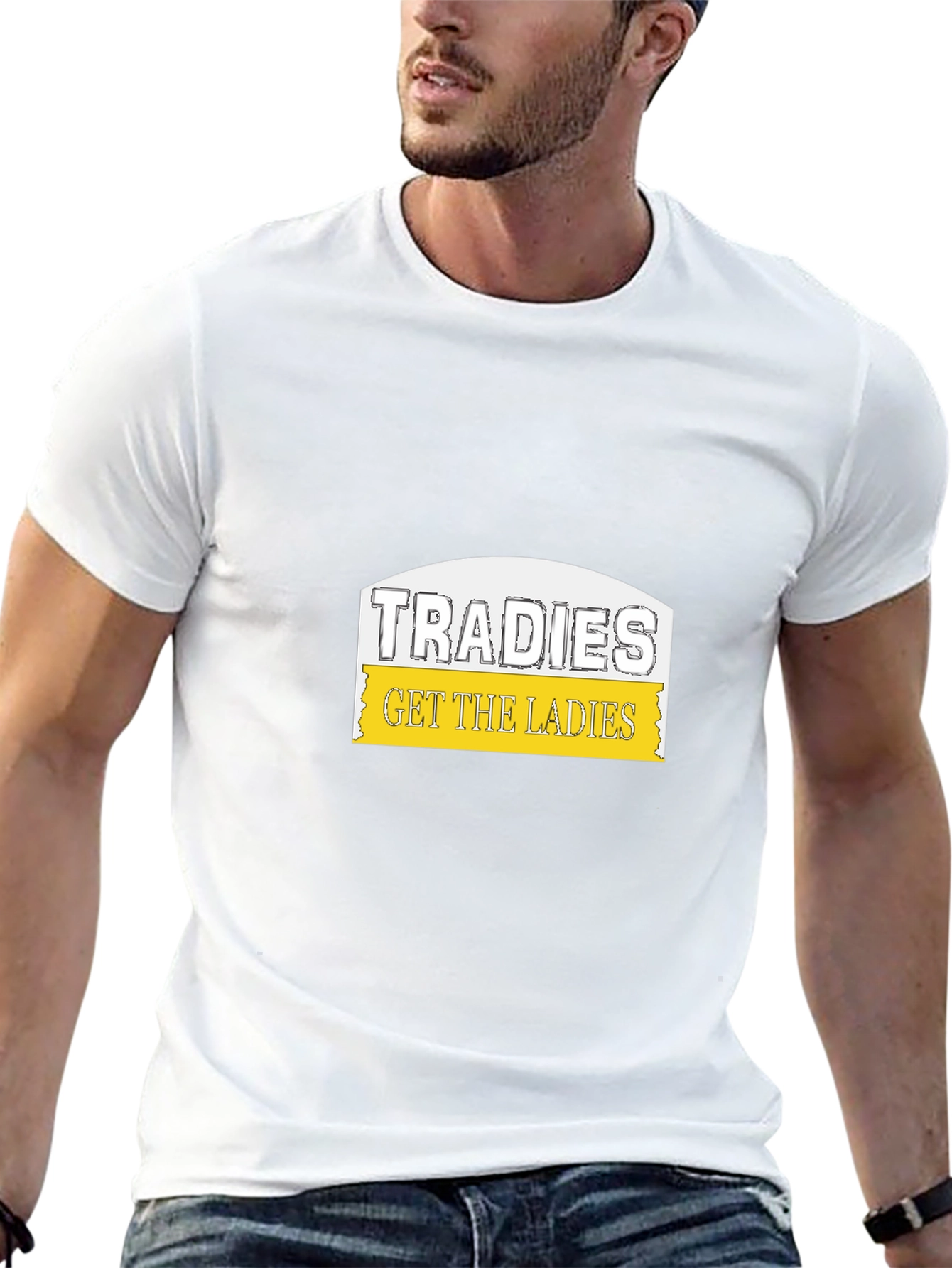 Tradies Get The Ladies Black T-Shirt